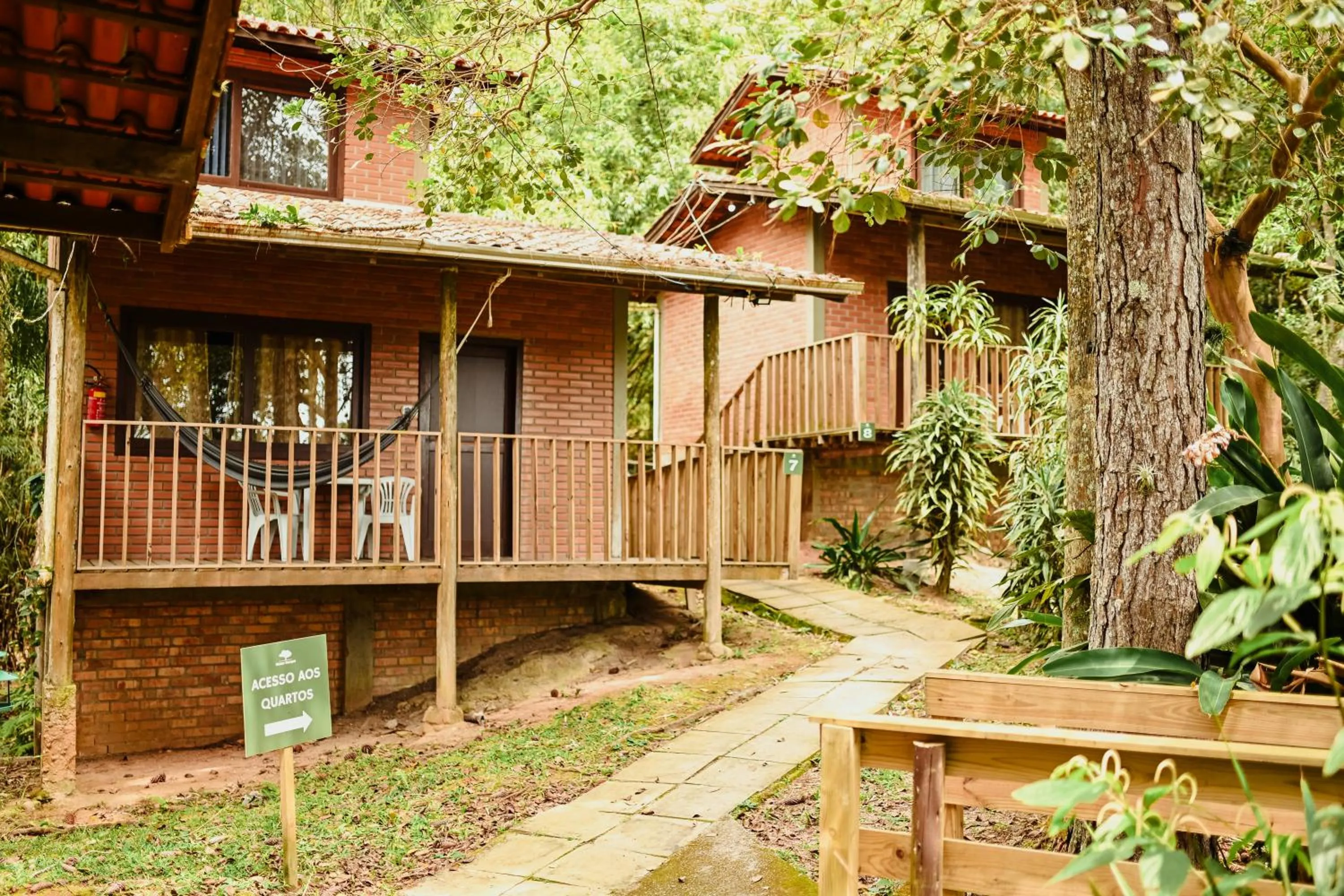 View (from property/room) in Pousada Nosso Bosque