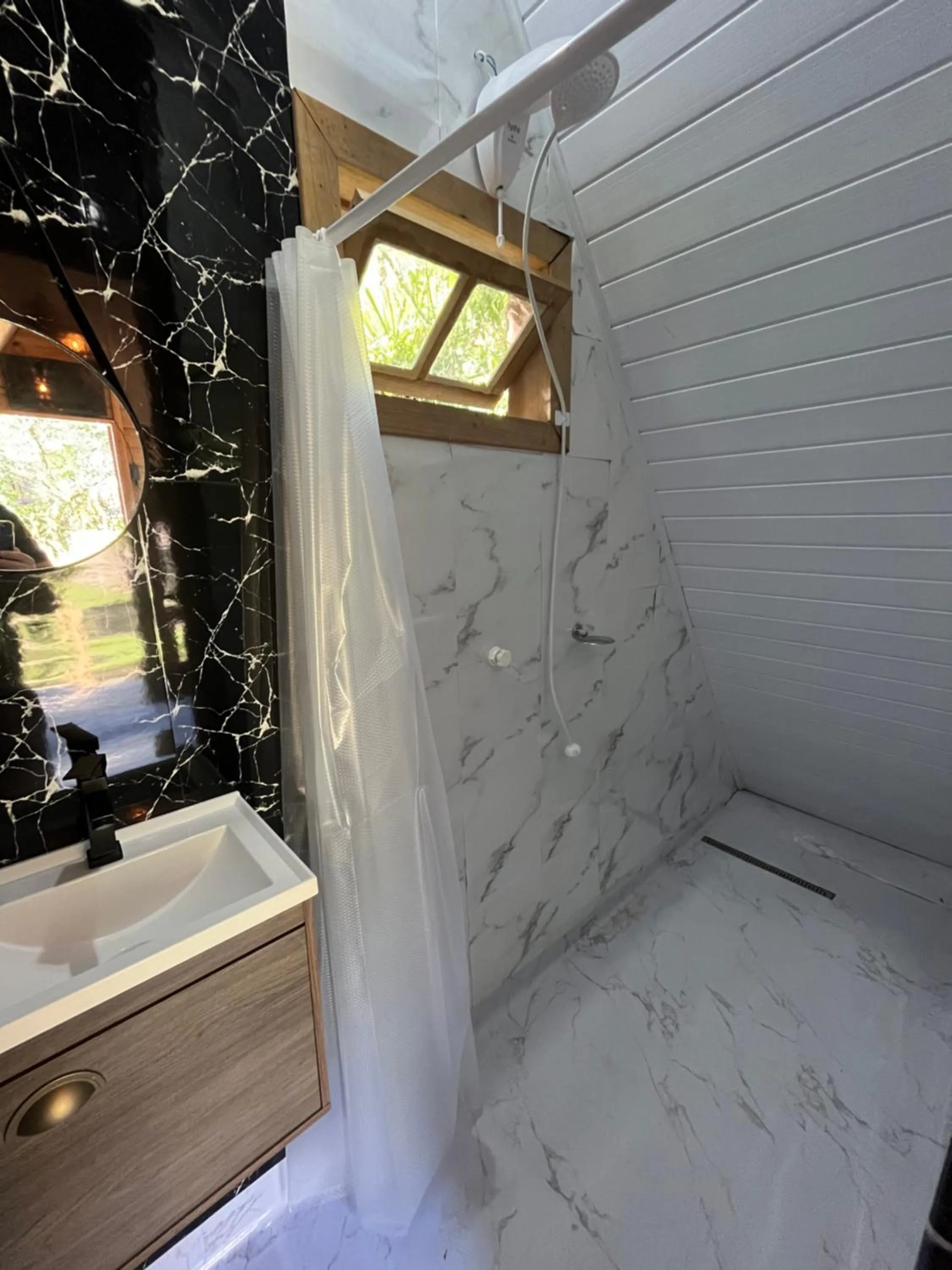 Bathroom in Pousada Nosso Bosque