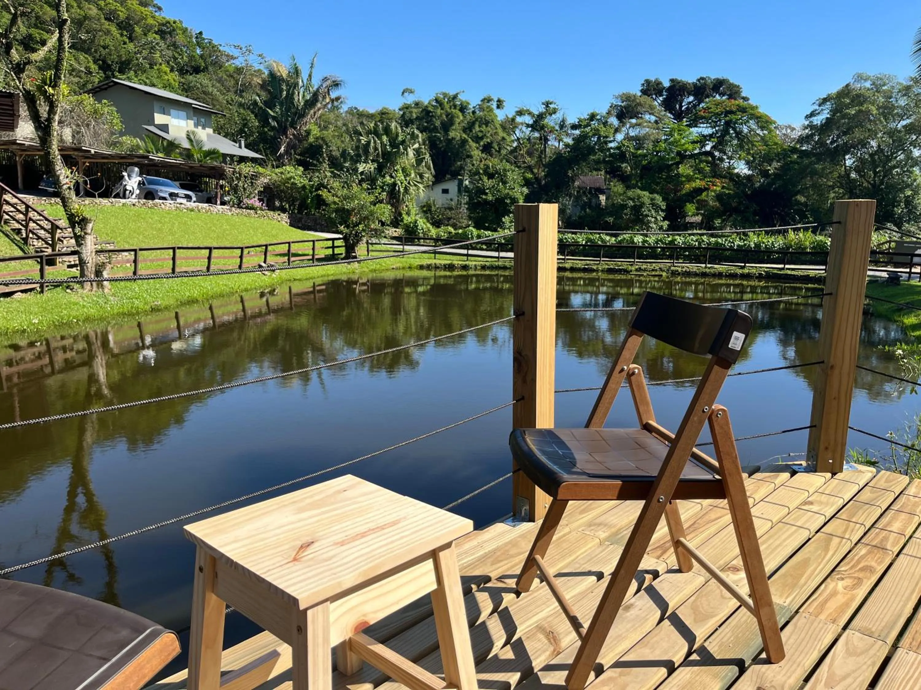 Natural landscape in Pousada Nosso Bosque