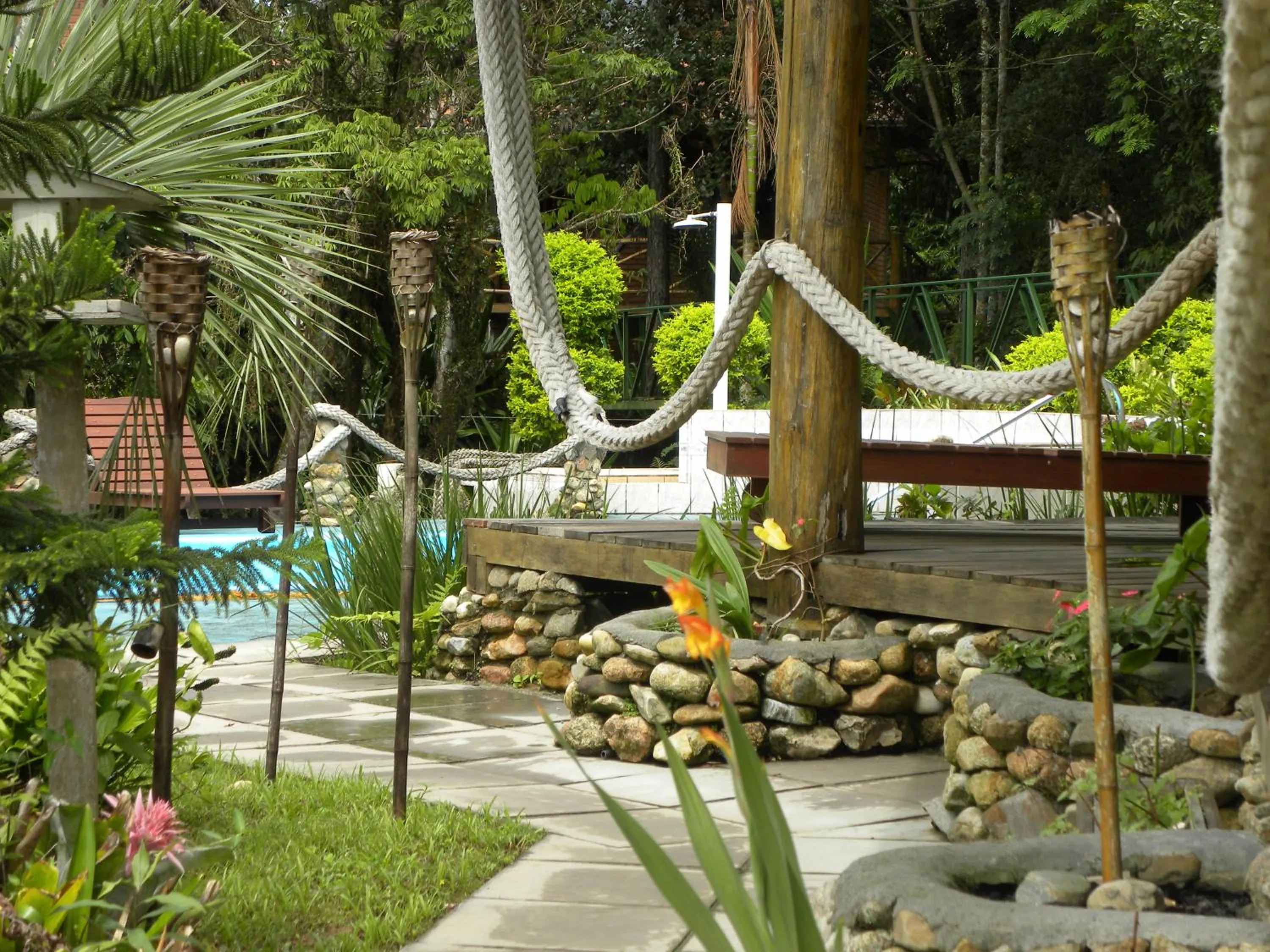 On site in Pousada Nosso Bosque