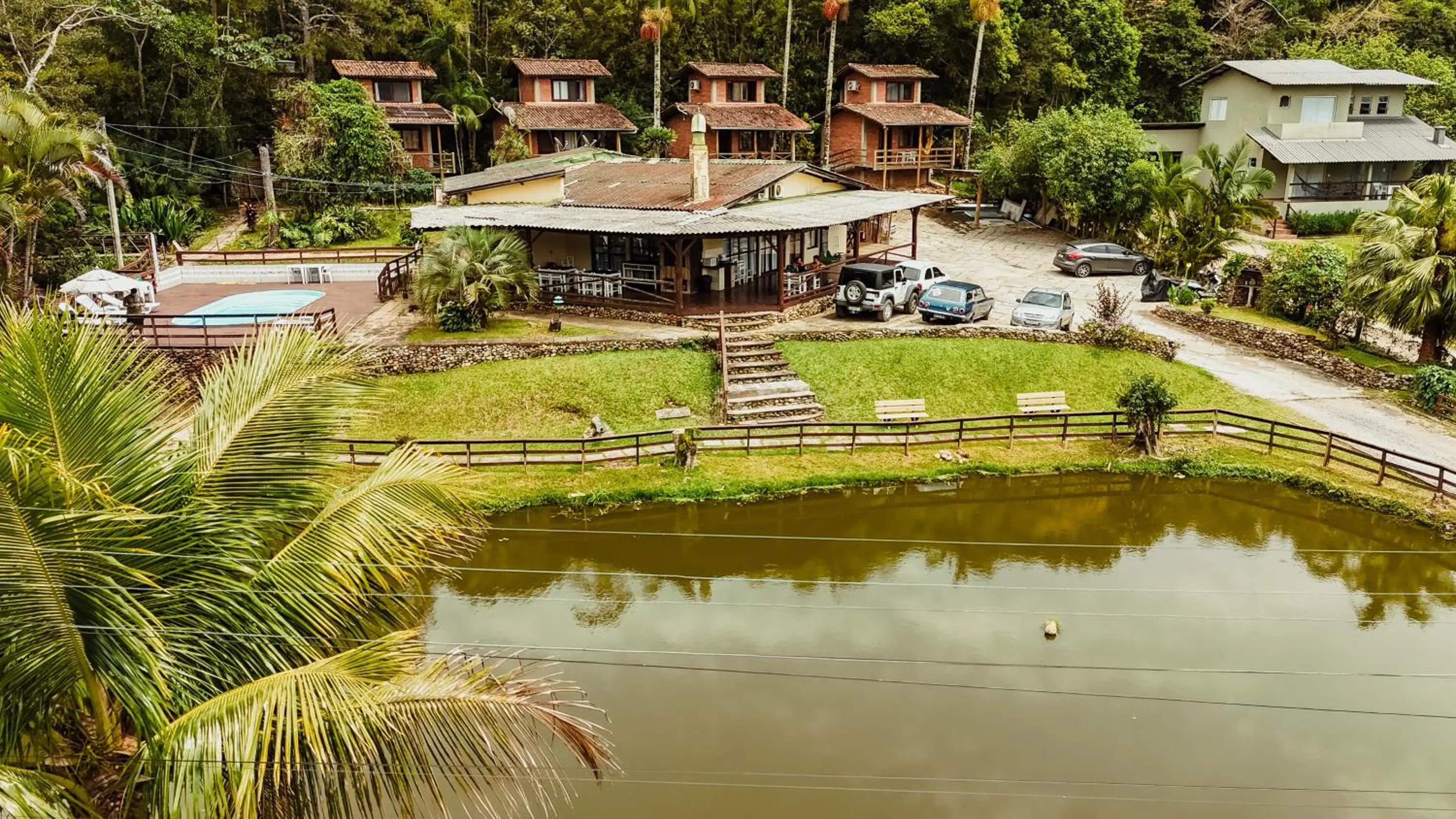 Property building in Pousada Nosso Bosque