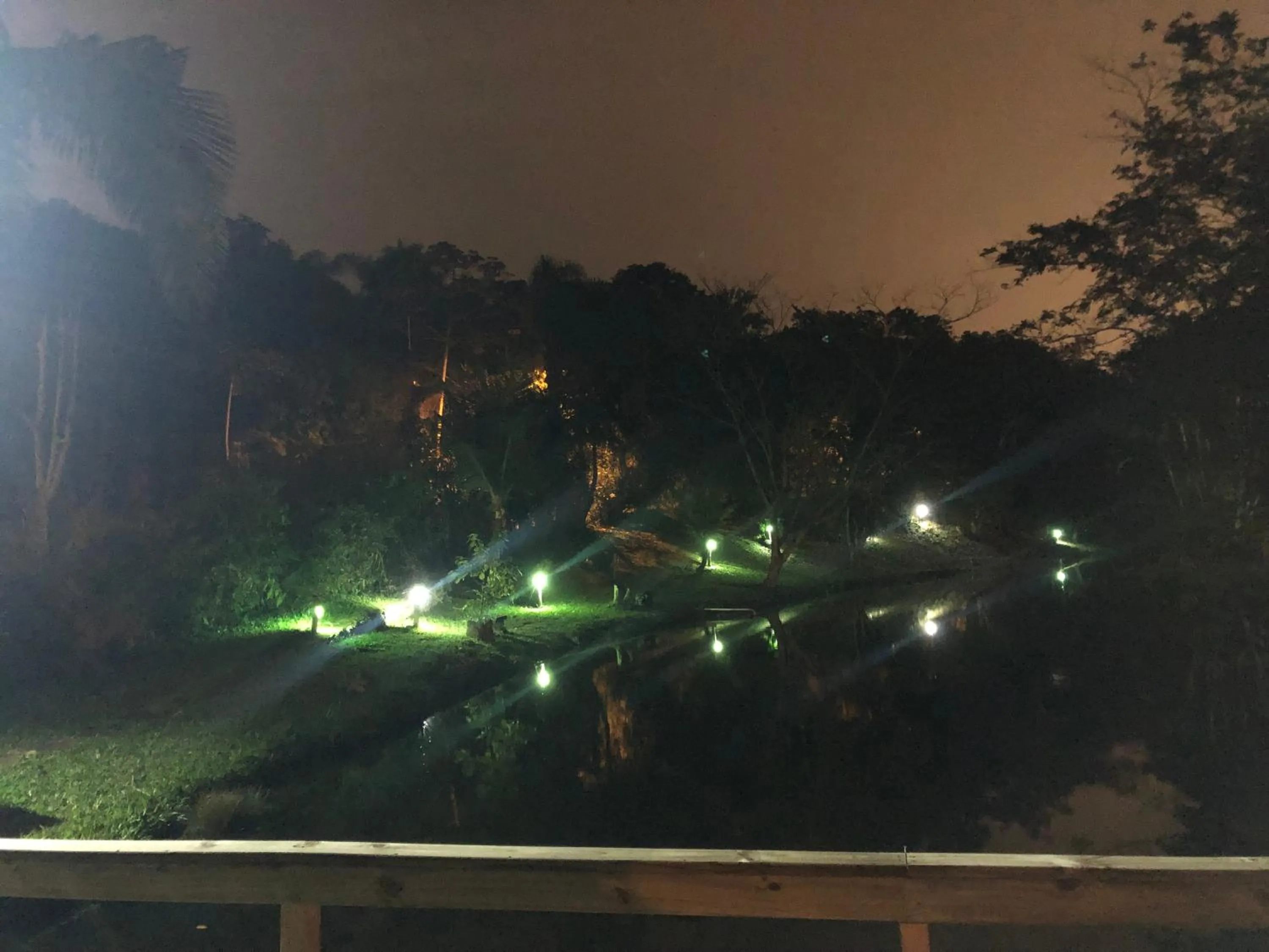 Garden view in Pousada Nosso Bosque