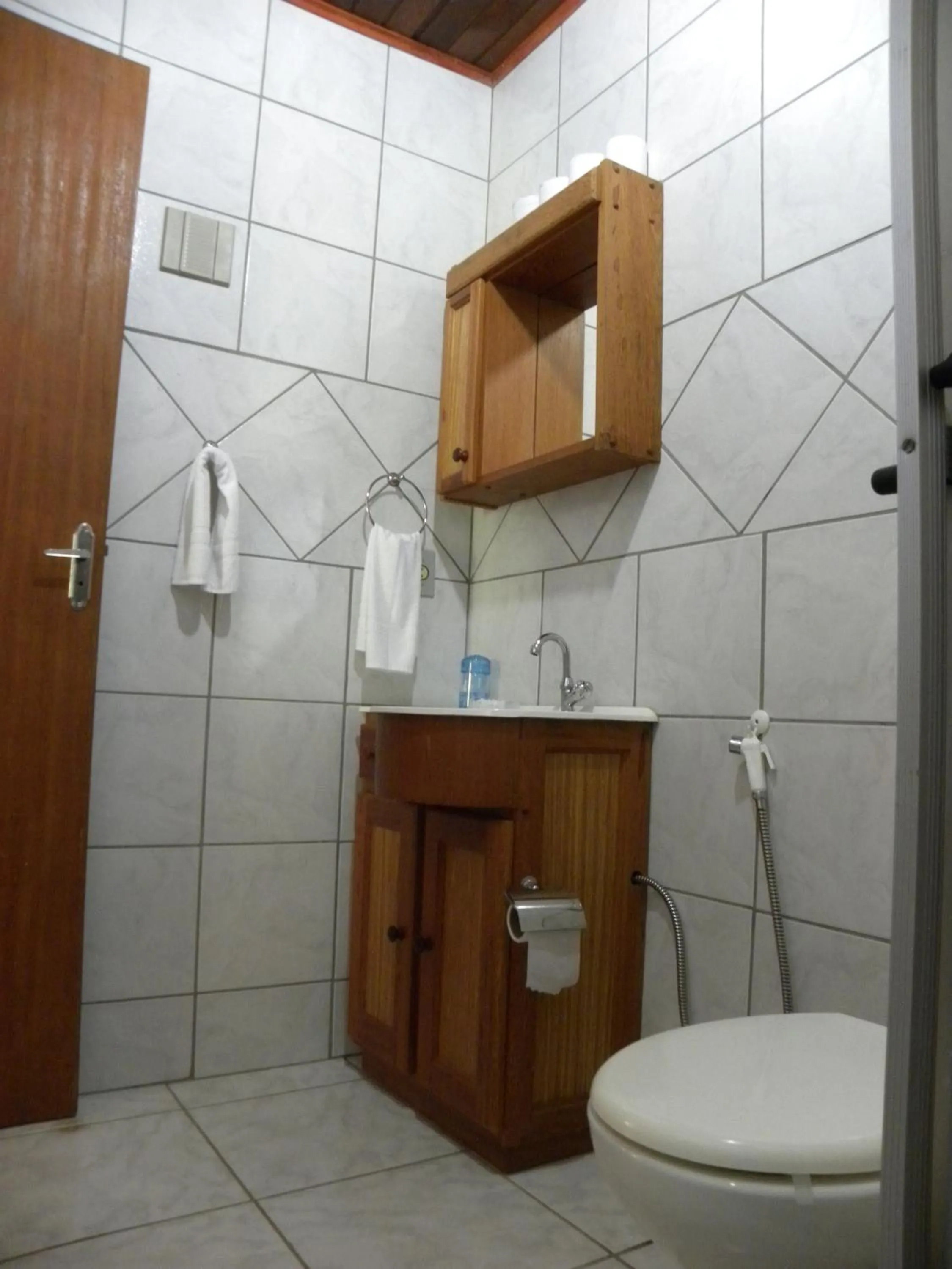 Bathroom in Pousada Nosso Bosque