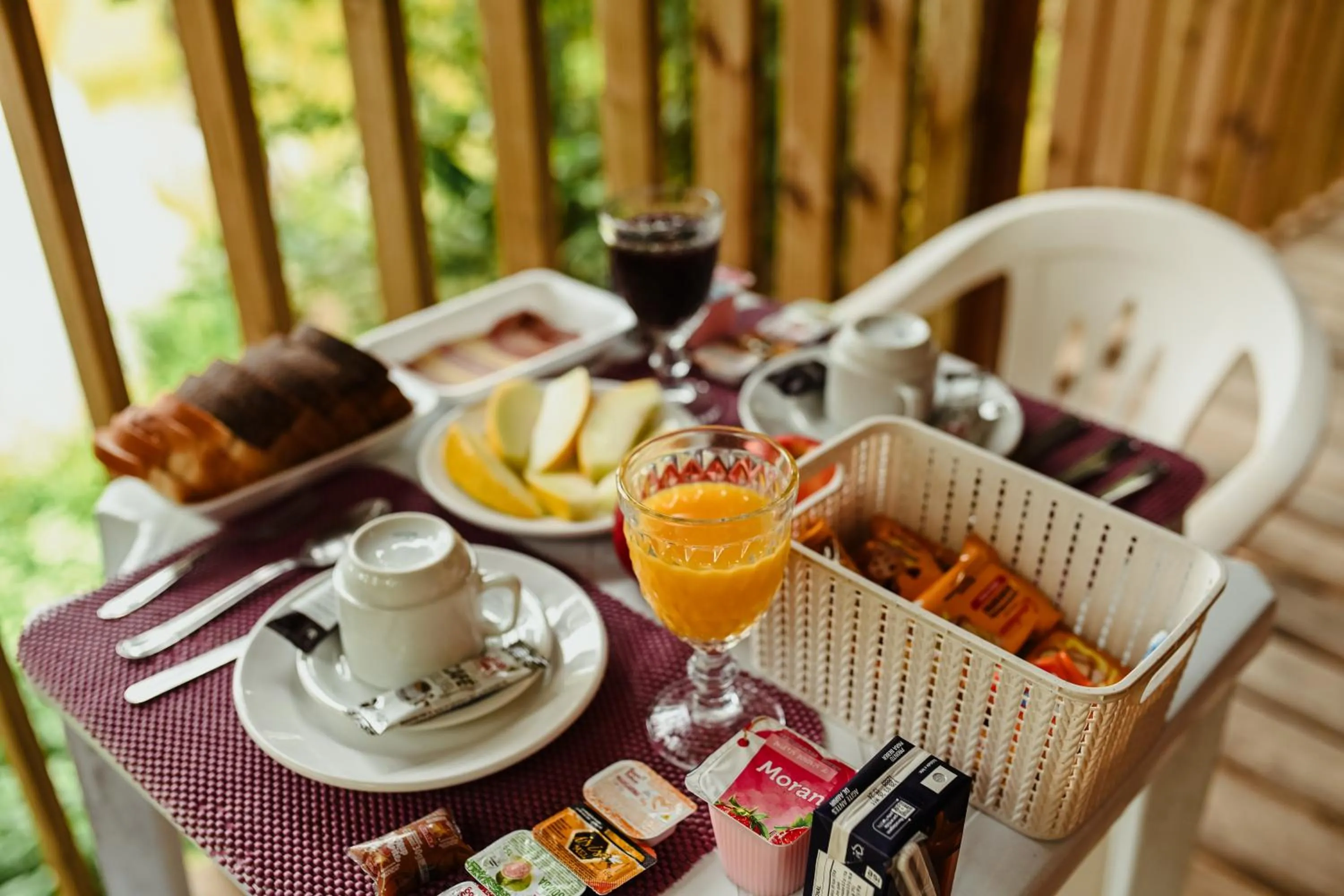 Breakfast in Pousada Nosso Bosque