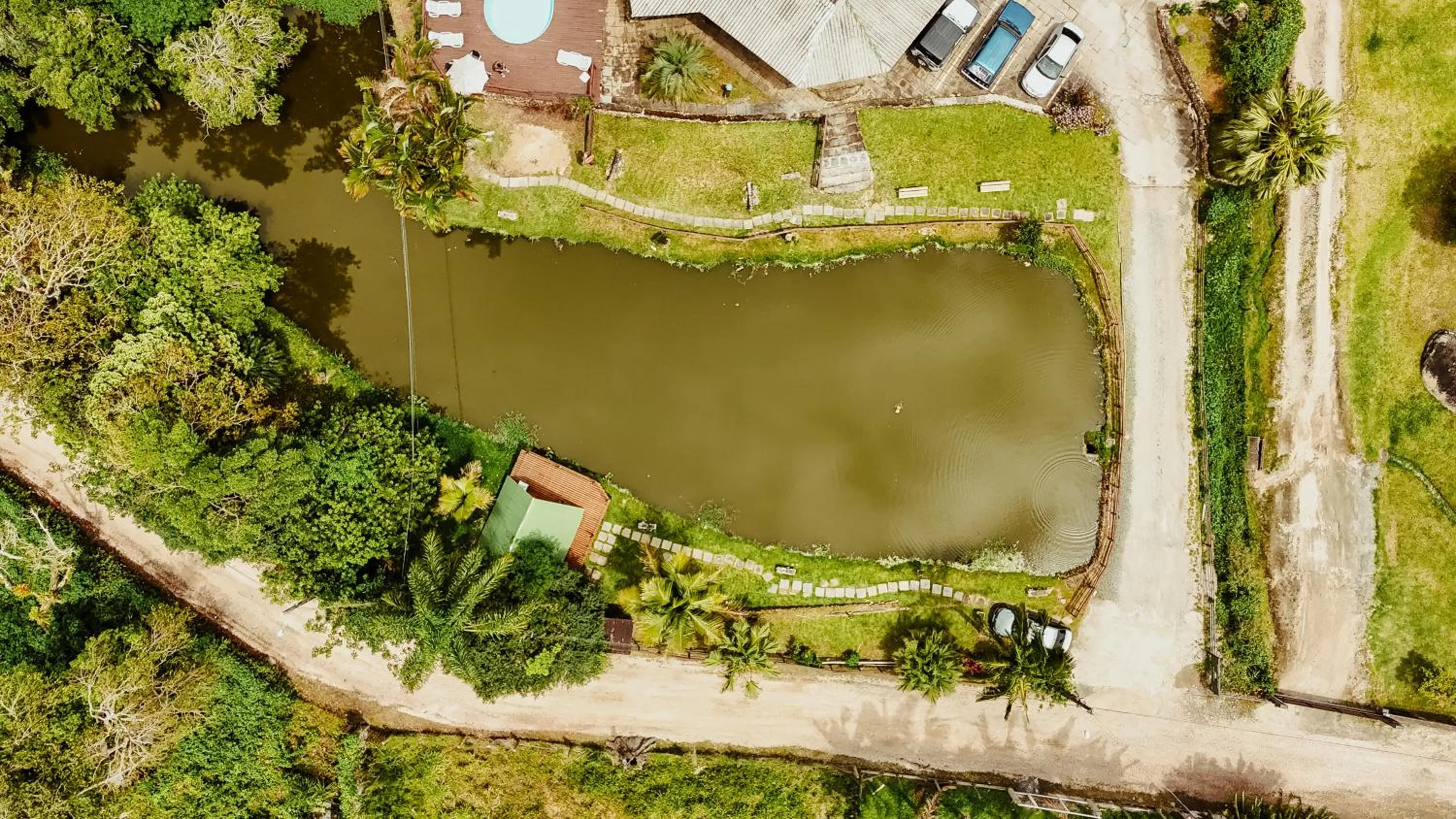 Natural landscape in Pousada Nosso Bosque