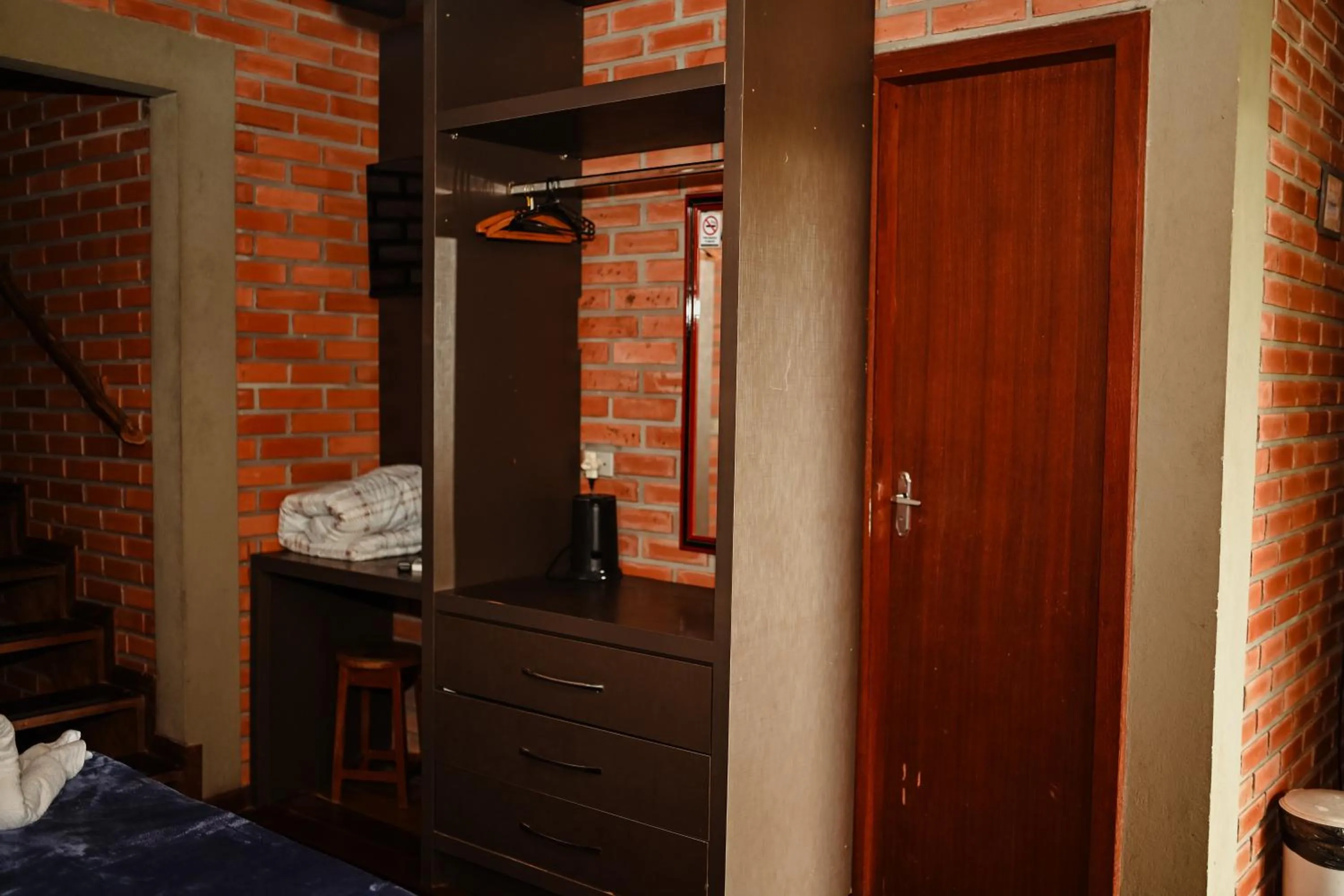 Bedroom, Bed in Pousada Nosso Bosque