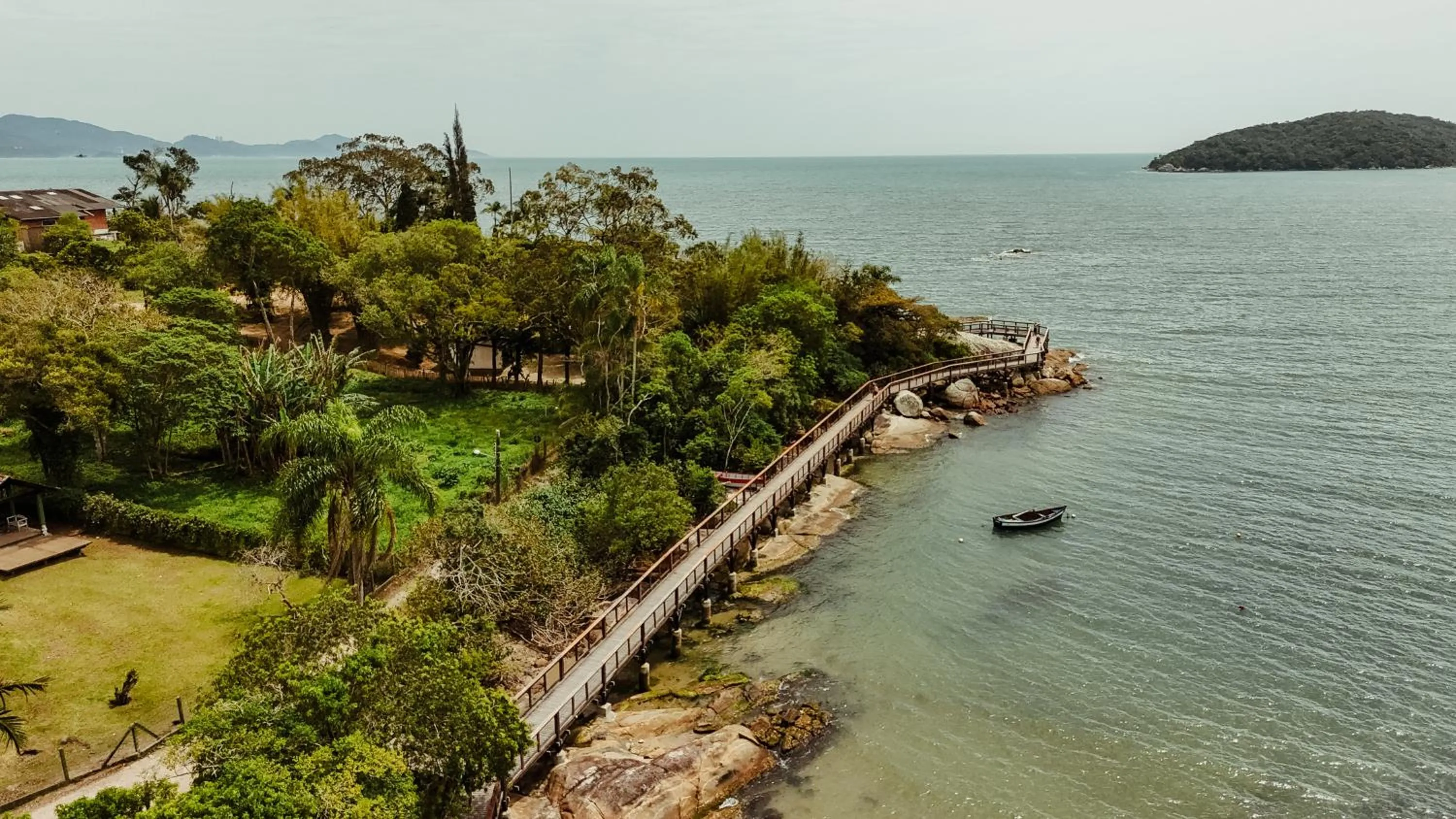 Natural landscape in Pousada Nosso Bosque
