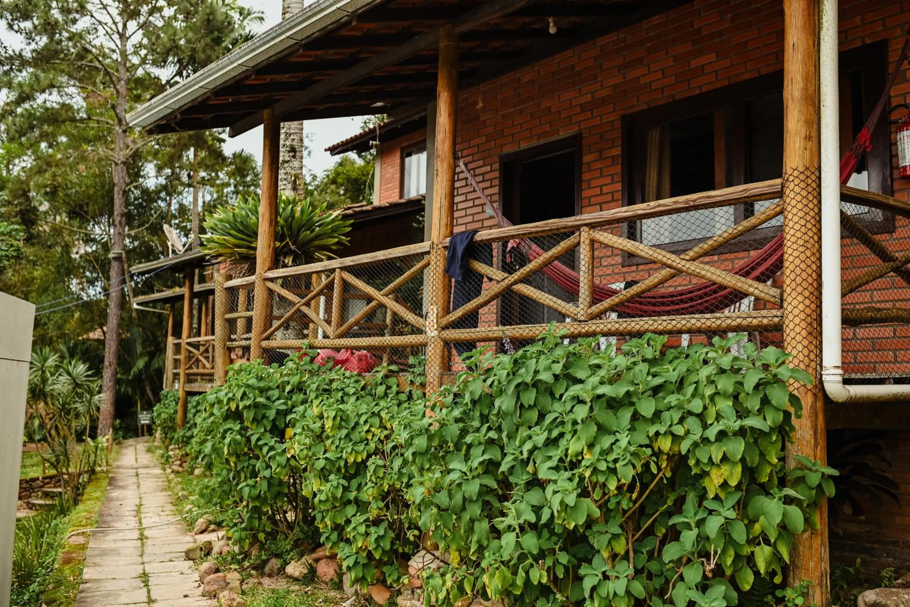 Property building in Pousada Nosso Bosque