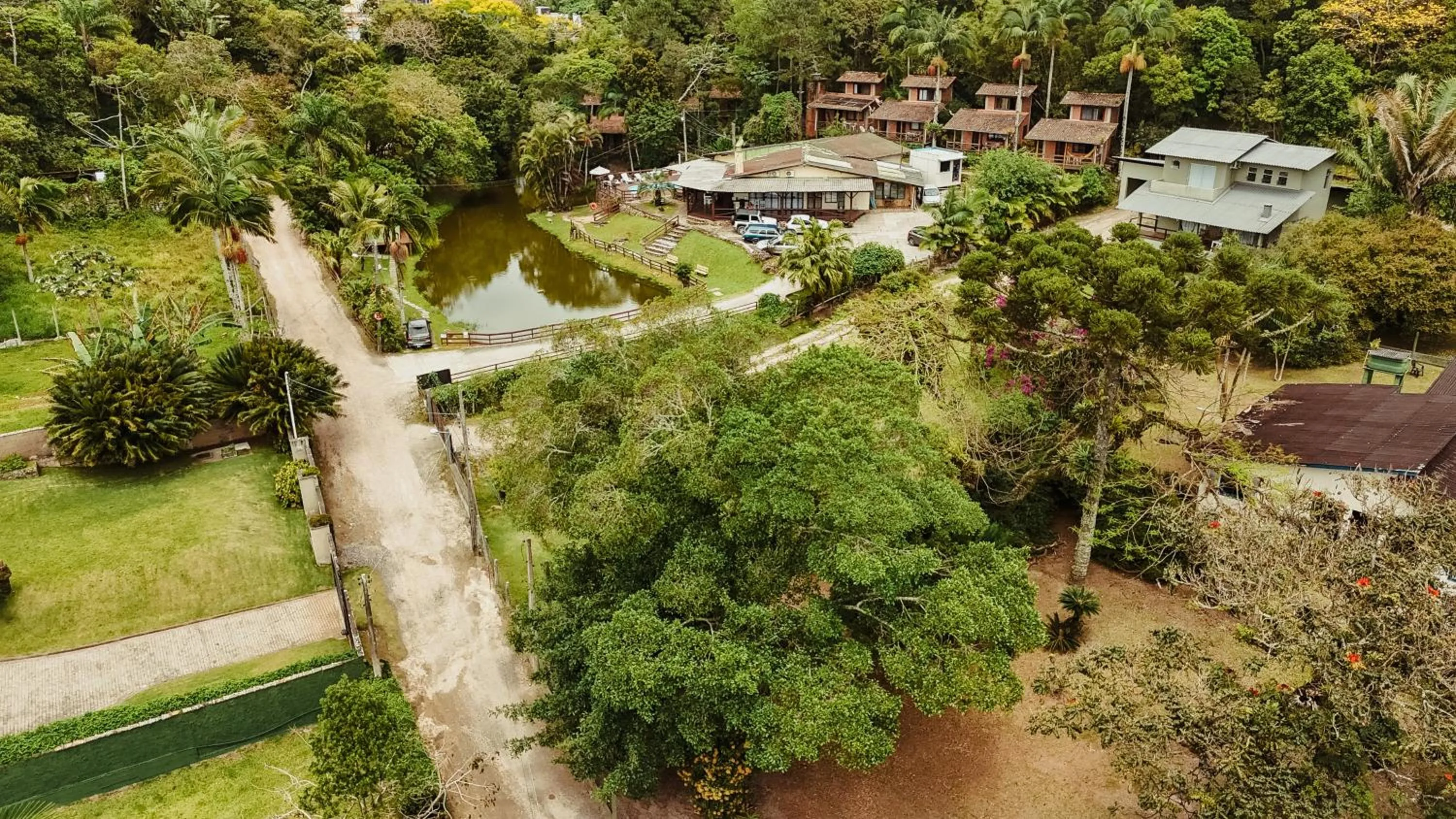 Property building in Pousada Nosso Bosque