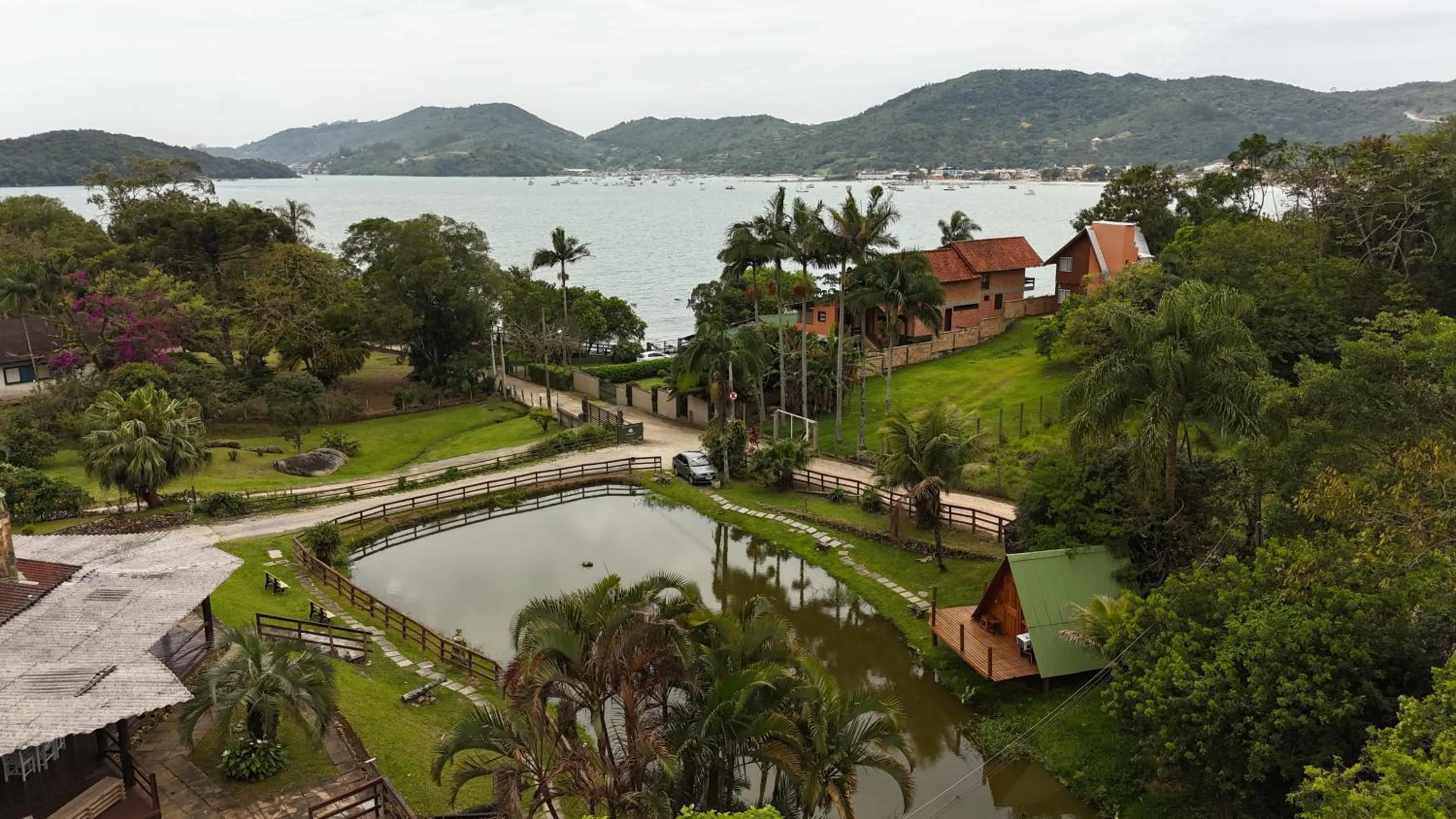 Natural landscape in Pousada Nosso Bosque