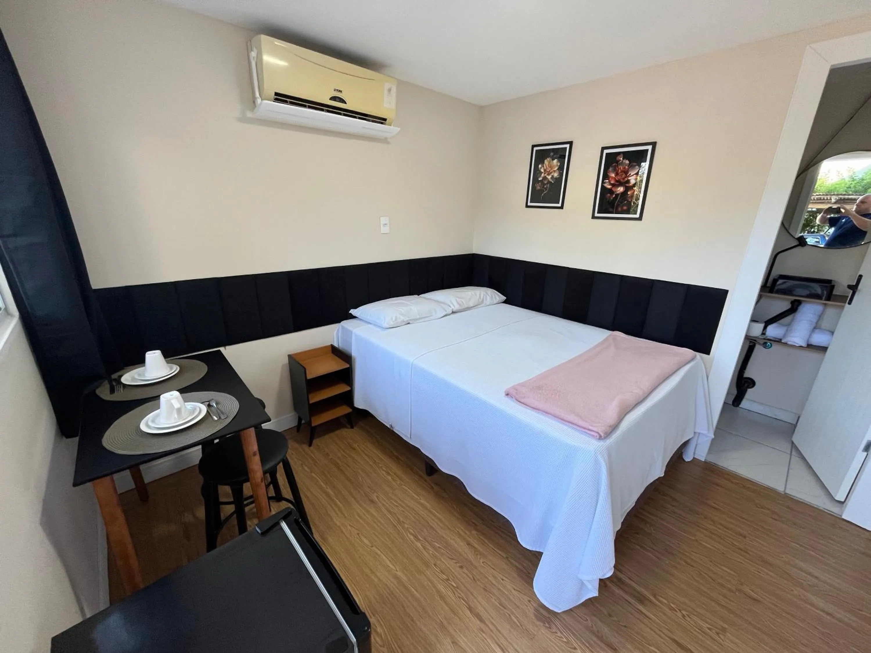 Bedroom, Bed in Pousada Nosso Bosque