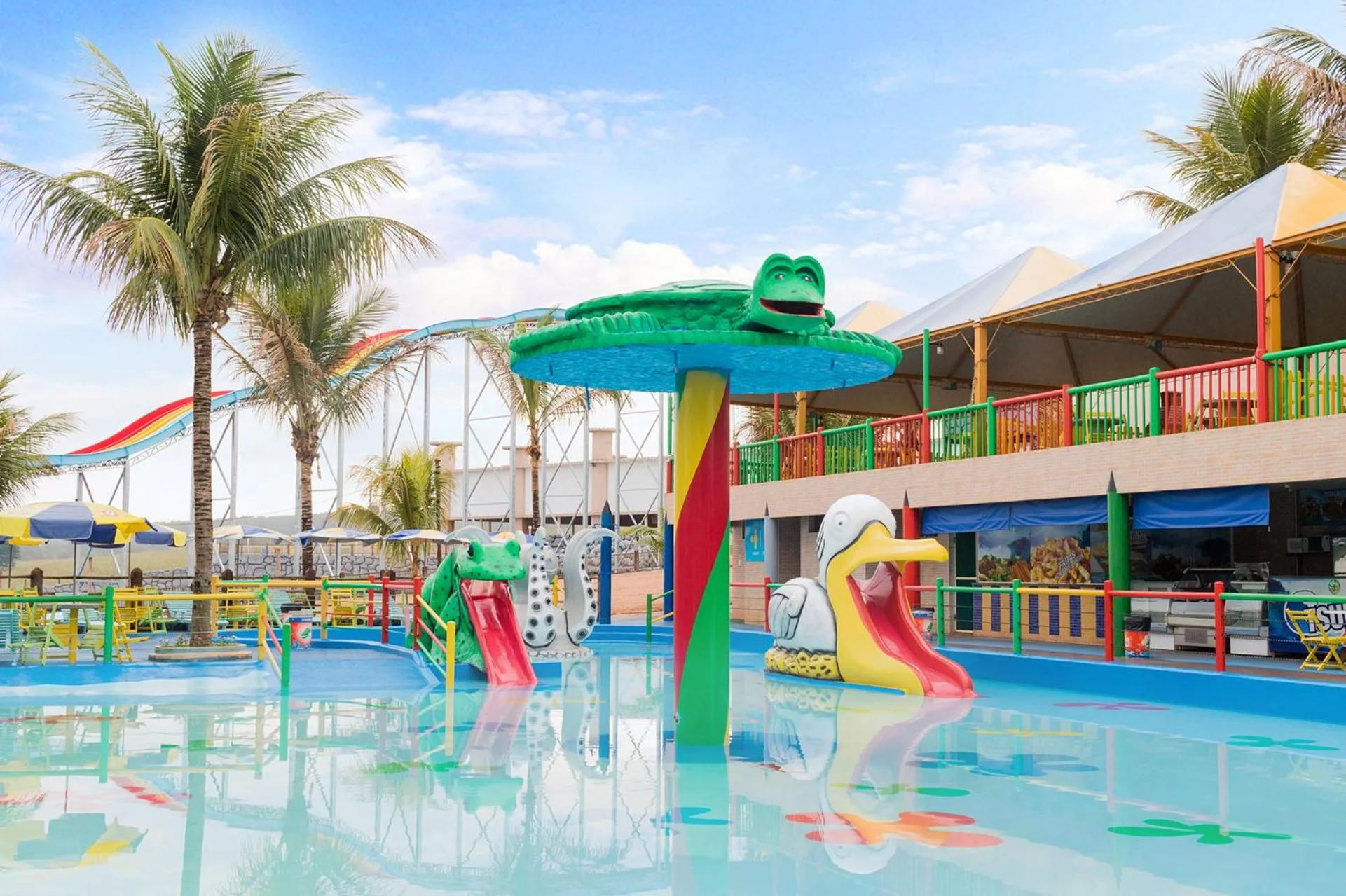 Children play ground in Ody Park Resort Hotel