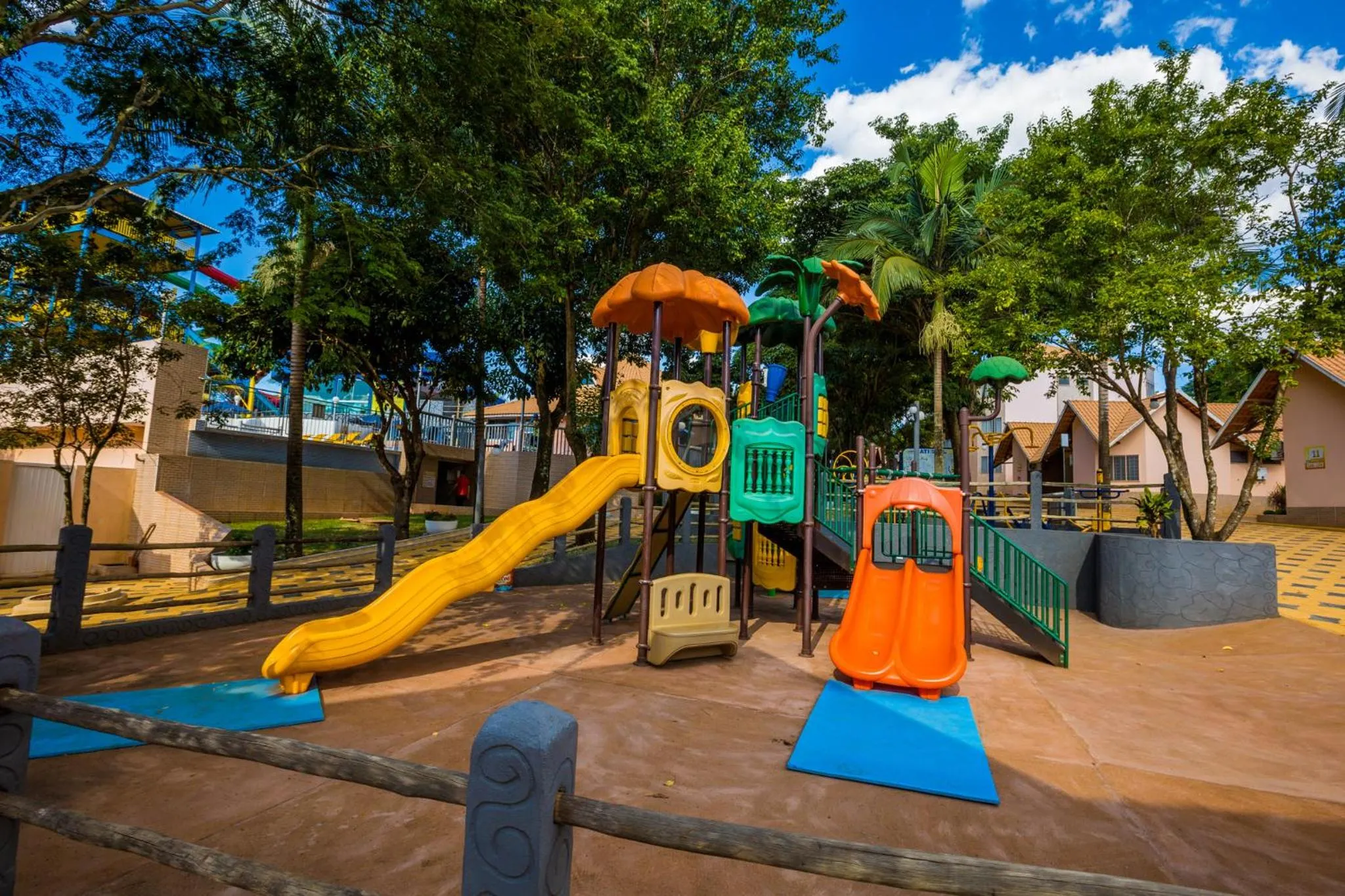 Children play ground in Ody Park Resort Hotel