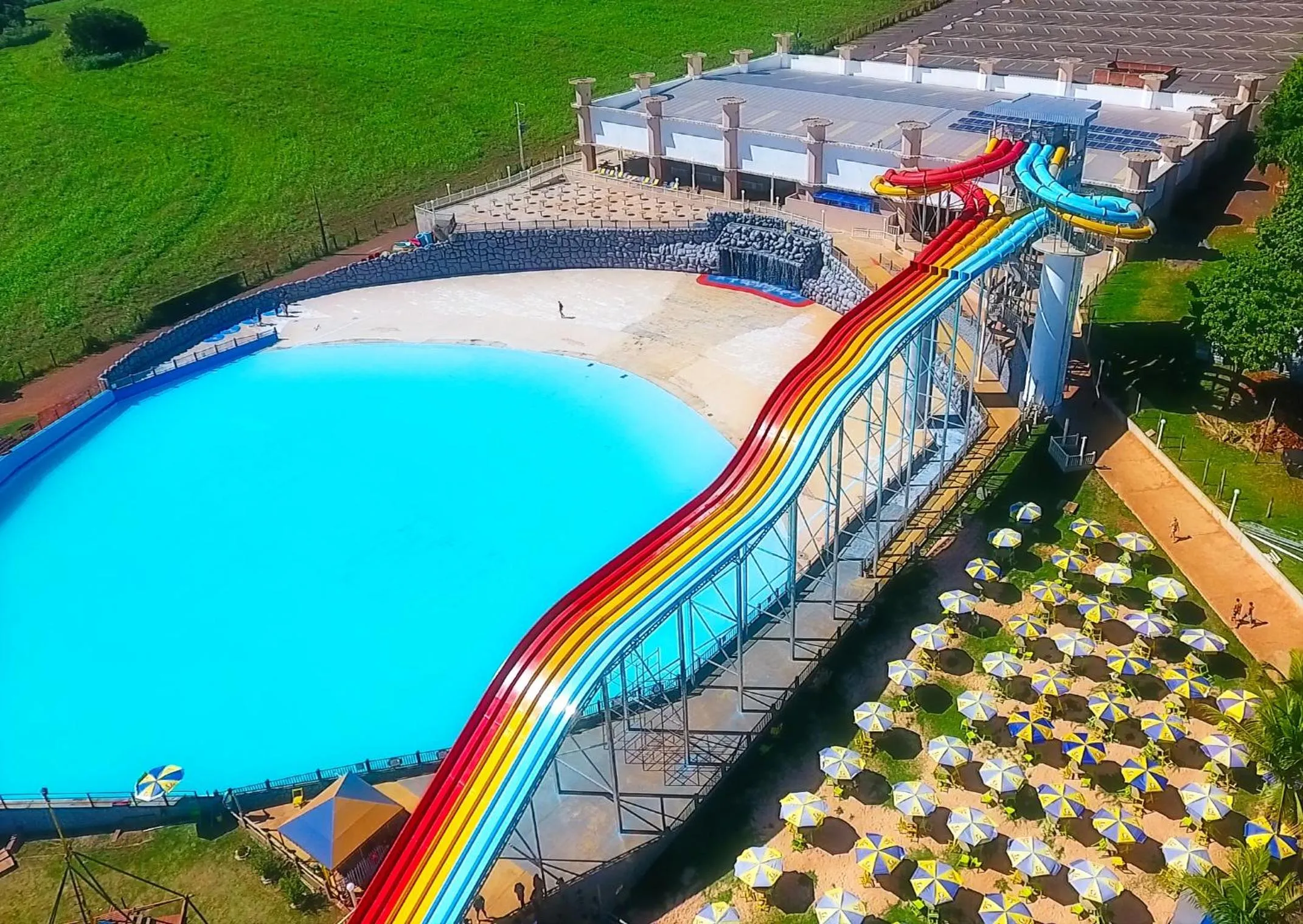 Aqua park in Ody Park Resort Hotel