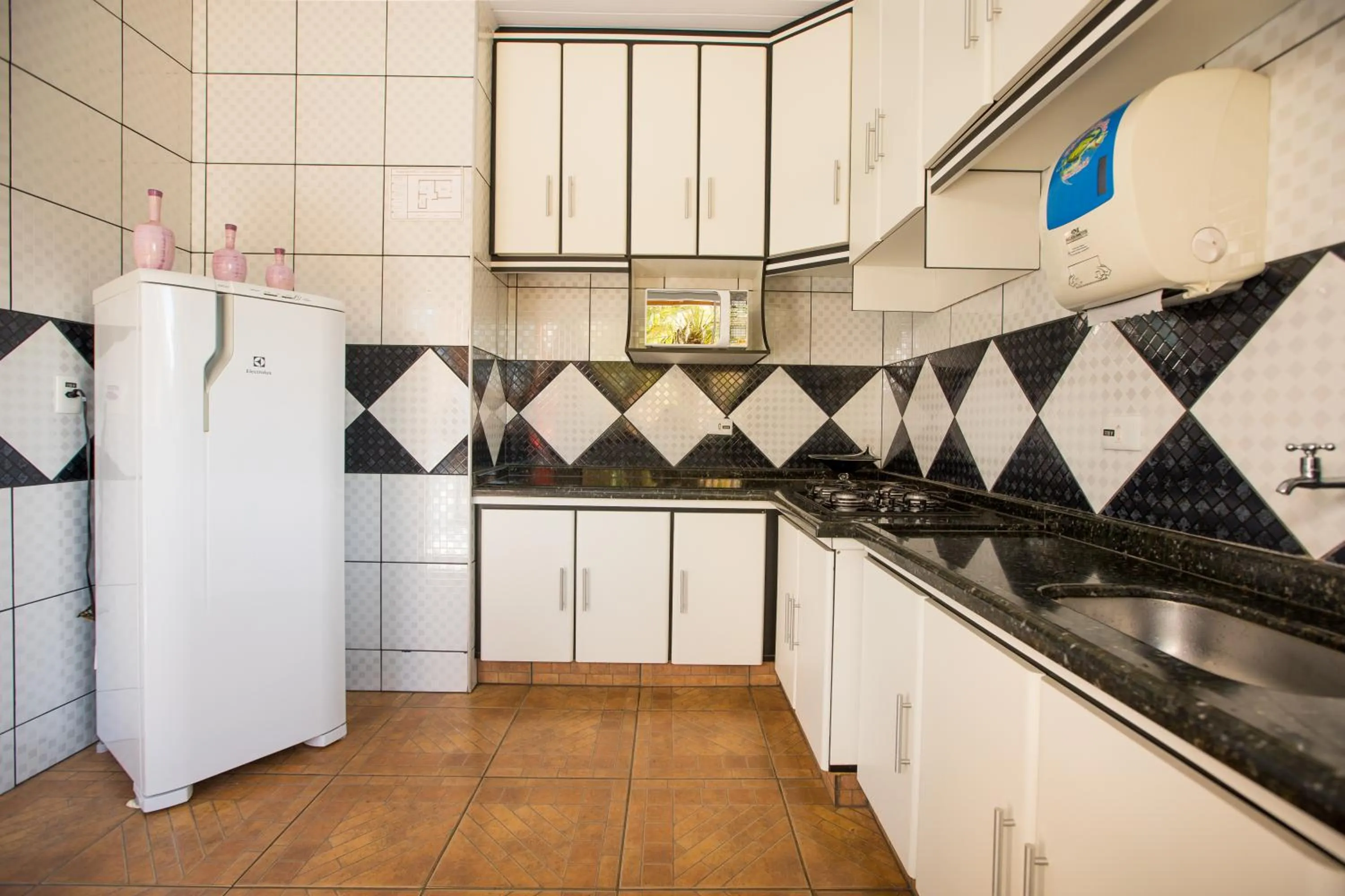 Kitchen or kitchenette in Ody Park Resort Hotel