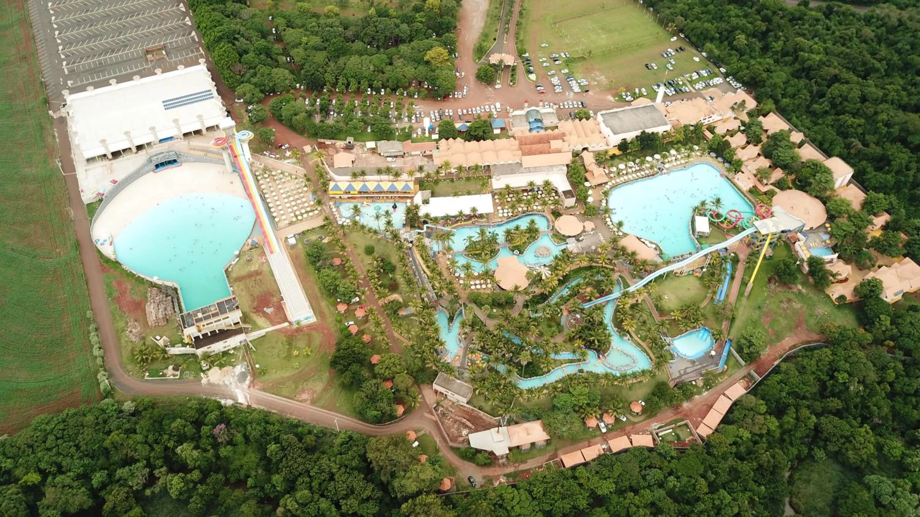 Bird's eye view in Ody Park Resort Hotel