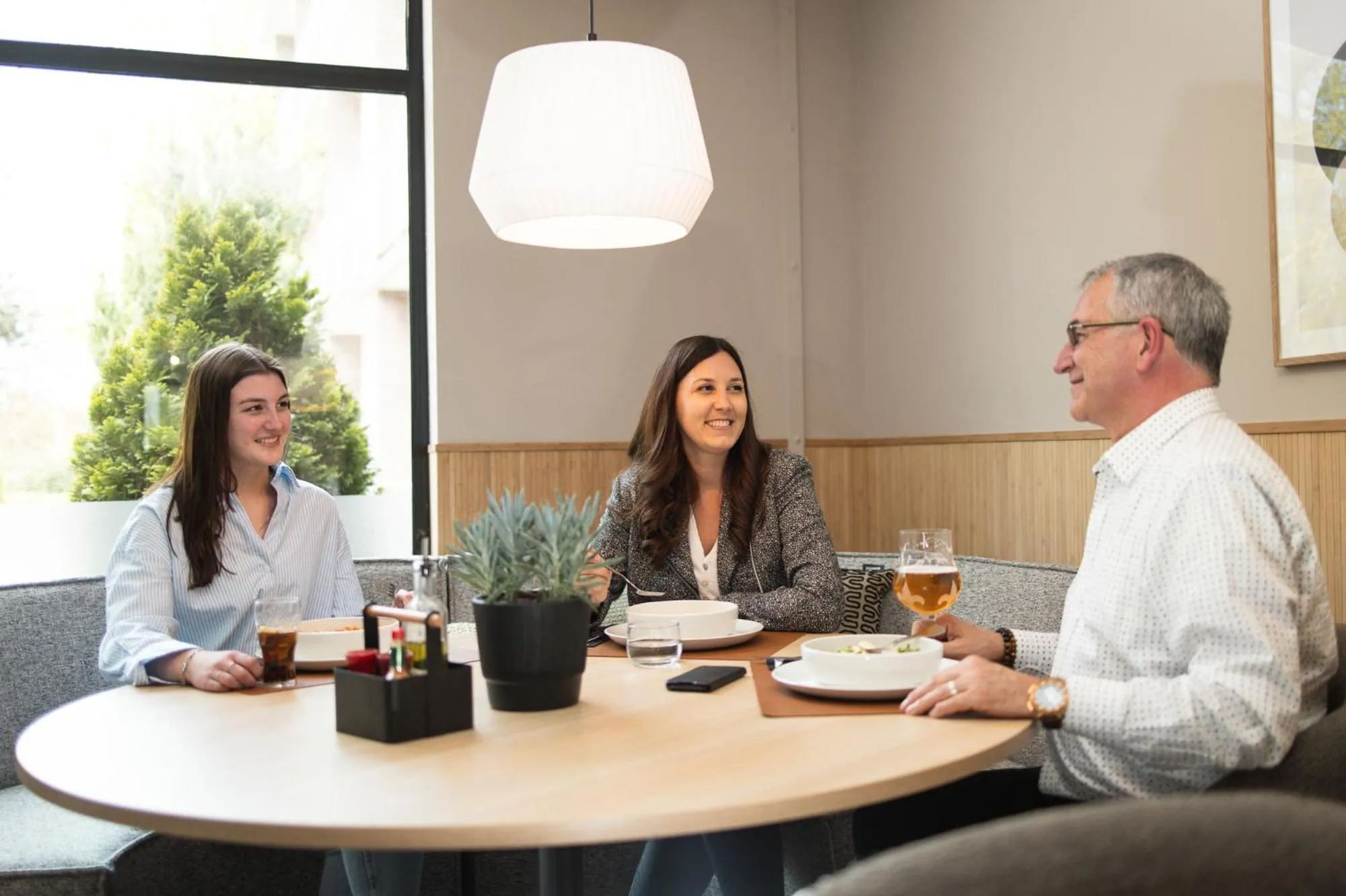 People in Green Park Hotel Brugge