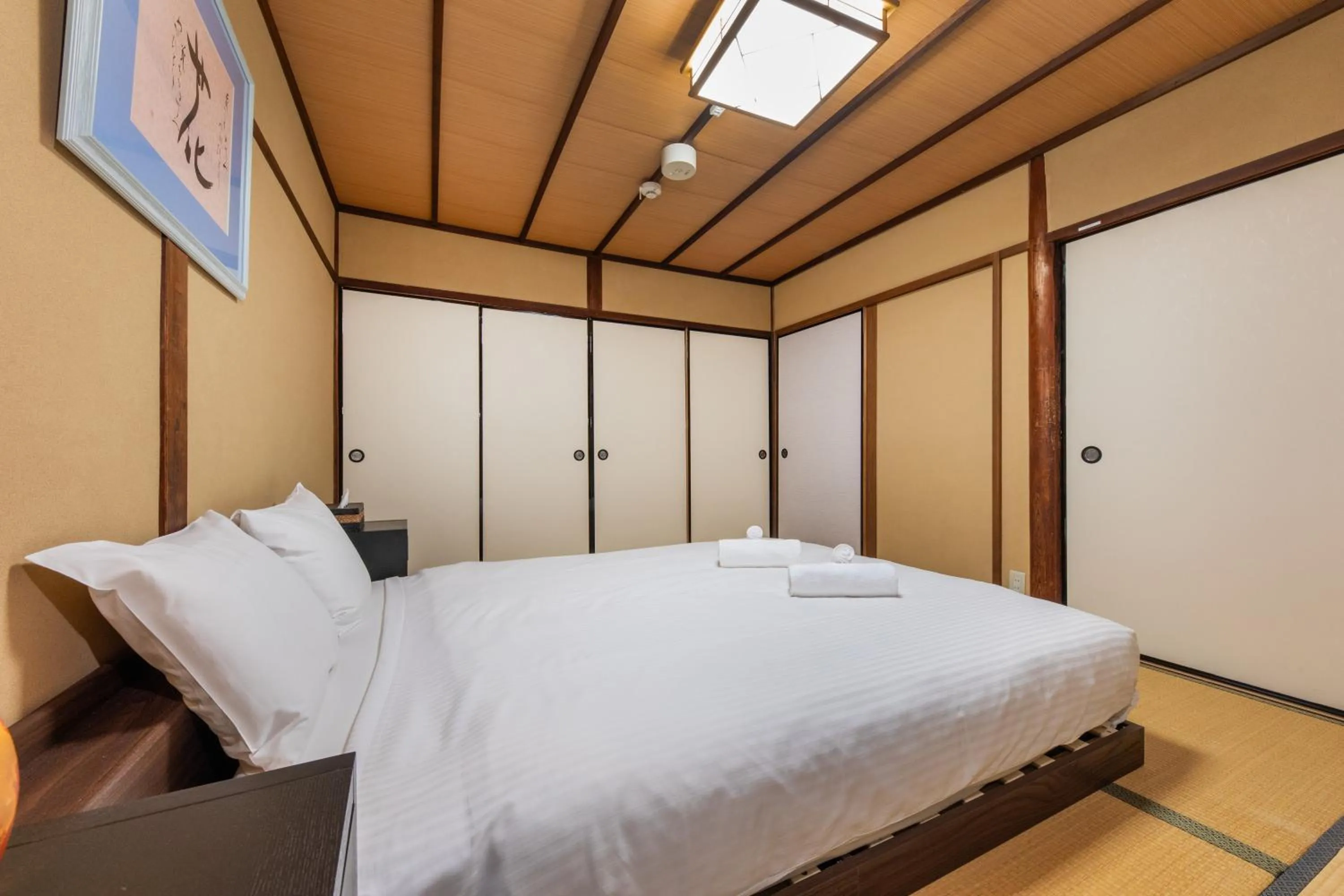 Bed in Shiki Homes HARU