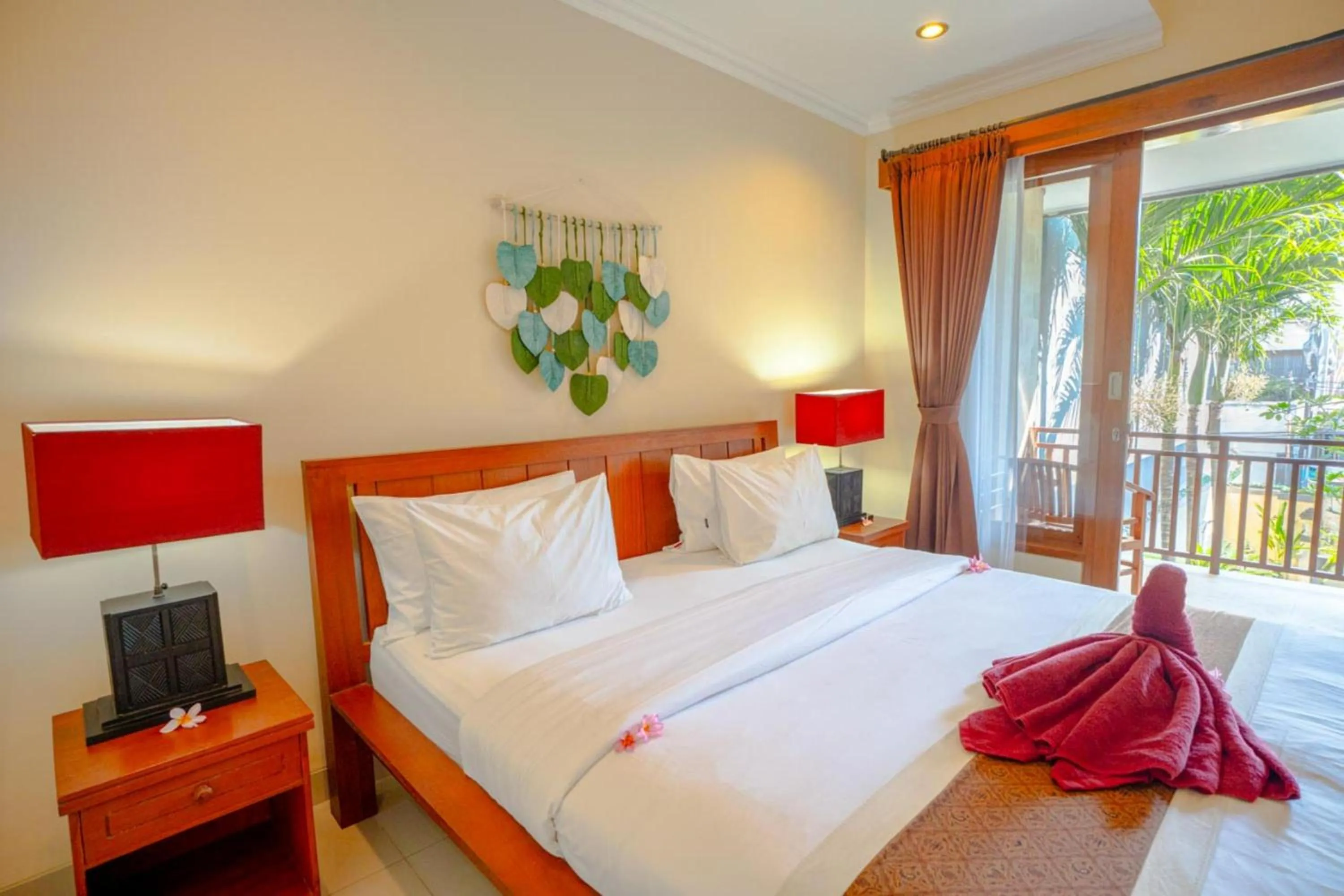 Bed in Sakura Guest House