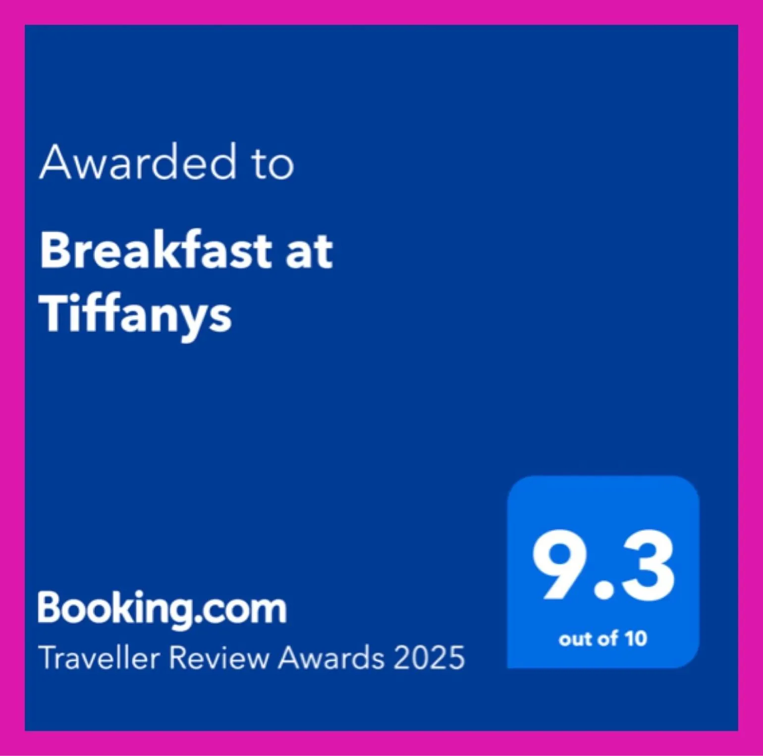 Breakfast at Tiffanys