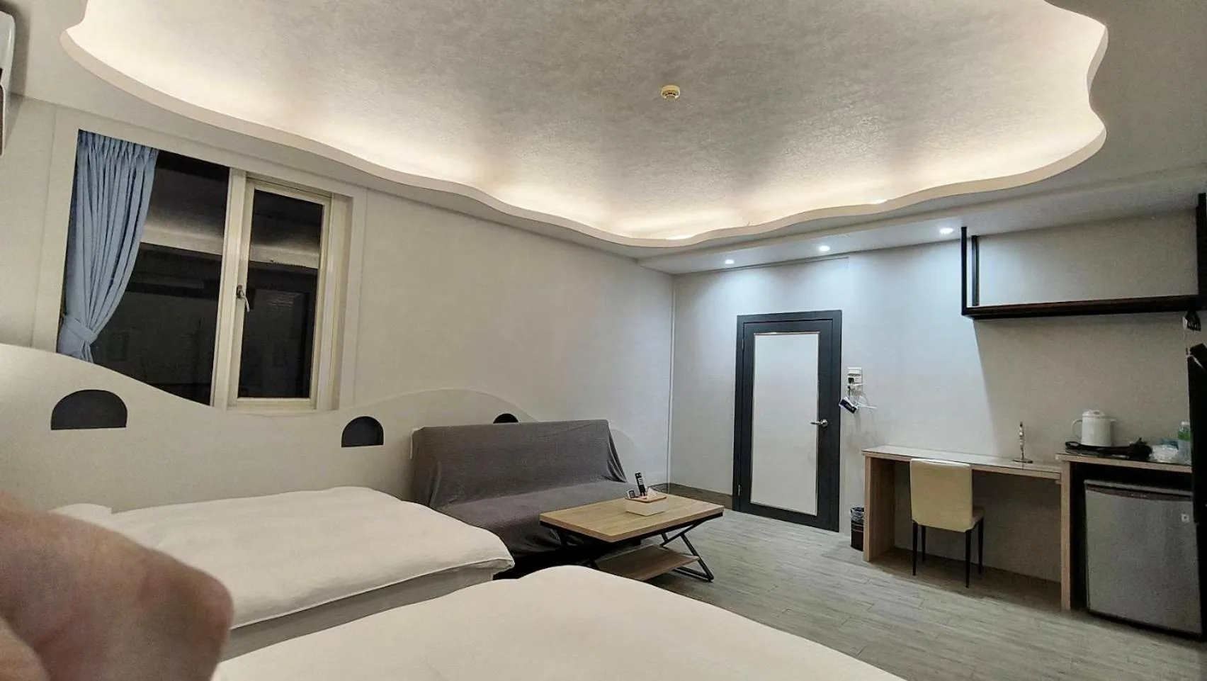 Bed in No. 21 Jiaoxi Hot Spring Homestay