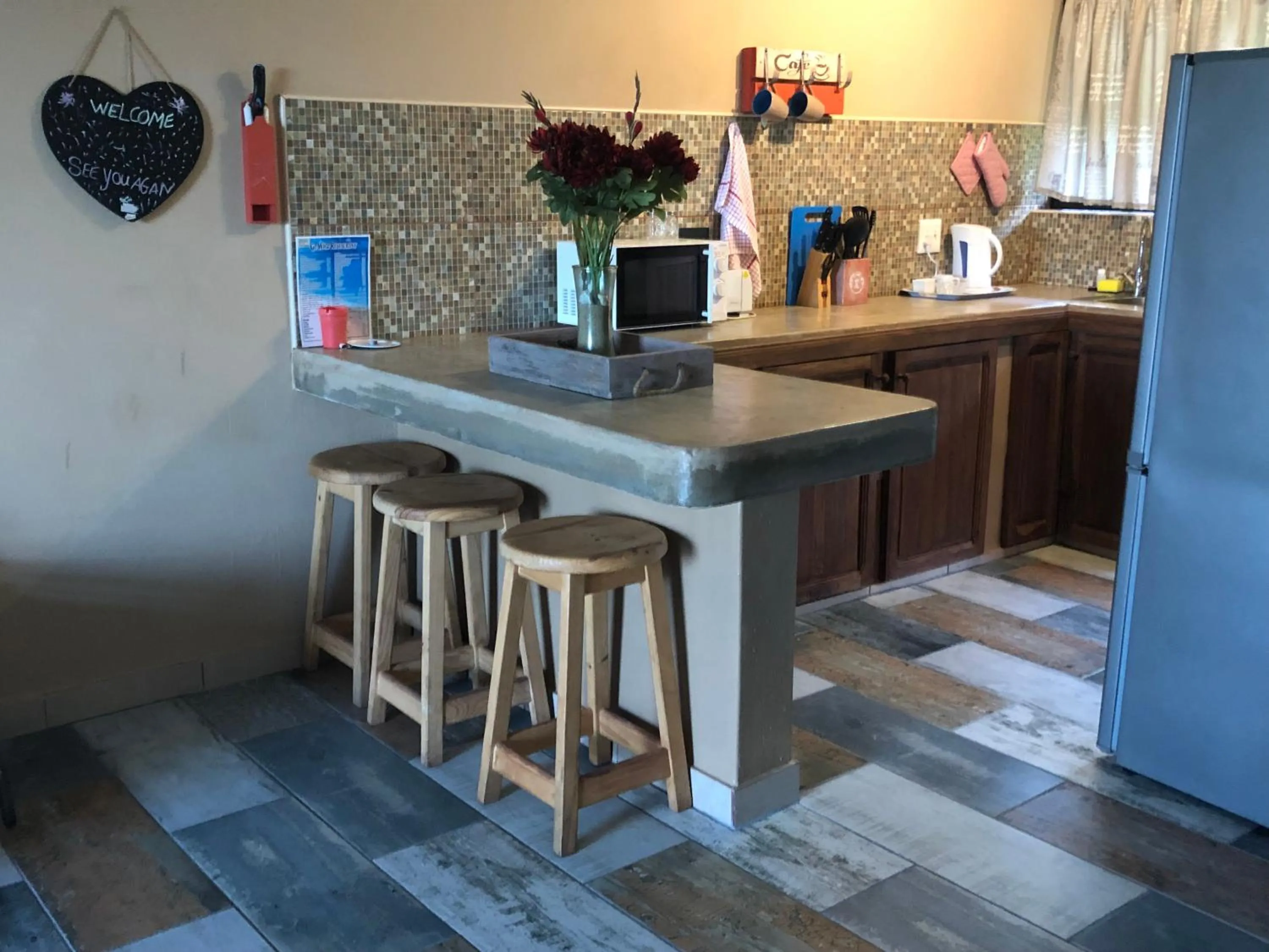 Kitchen or kitchenette in Go Wild Beach Resort