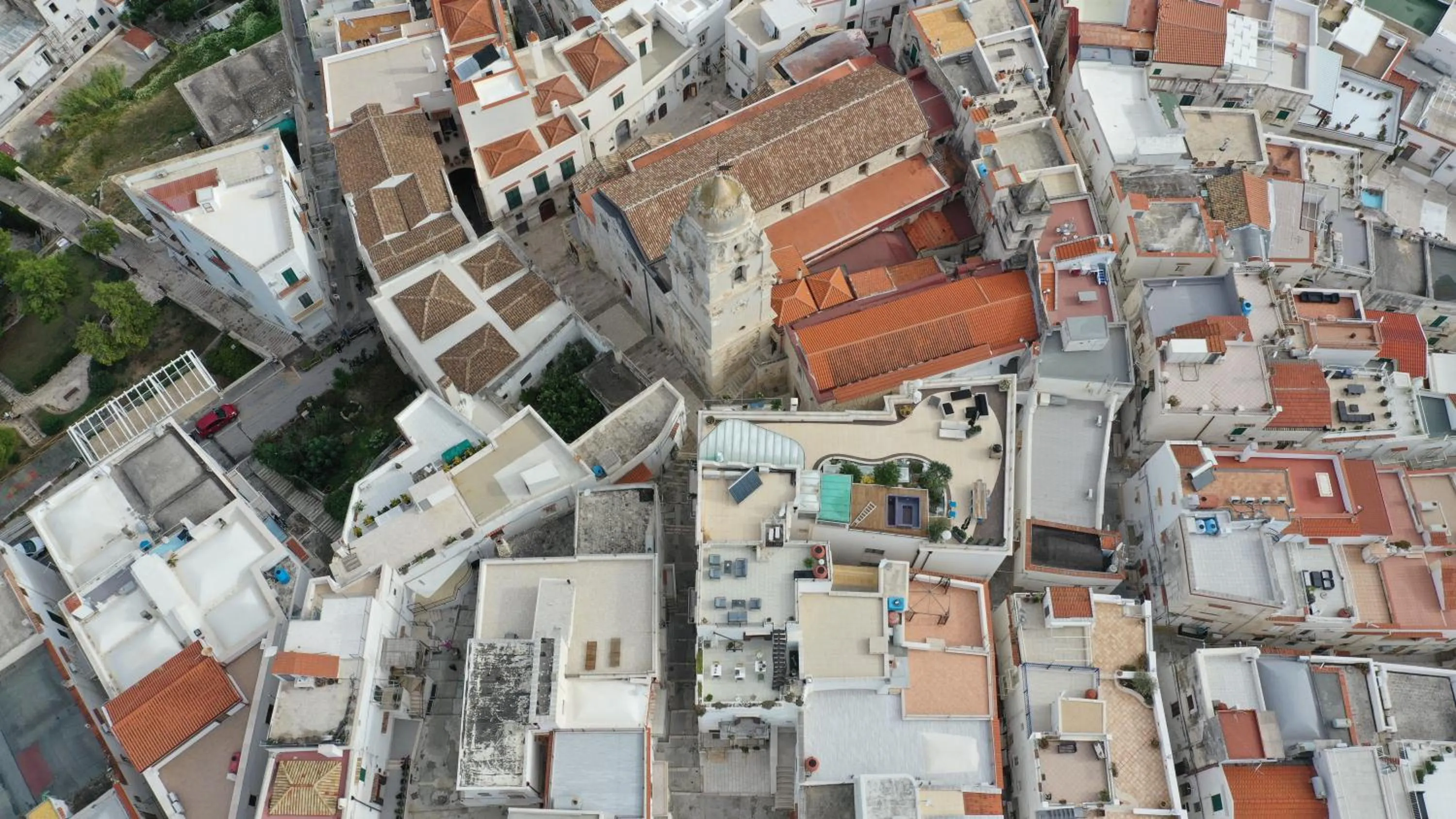 Bird's eye view in B&B Casanita