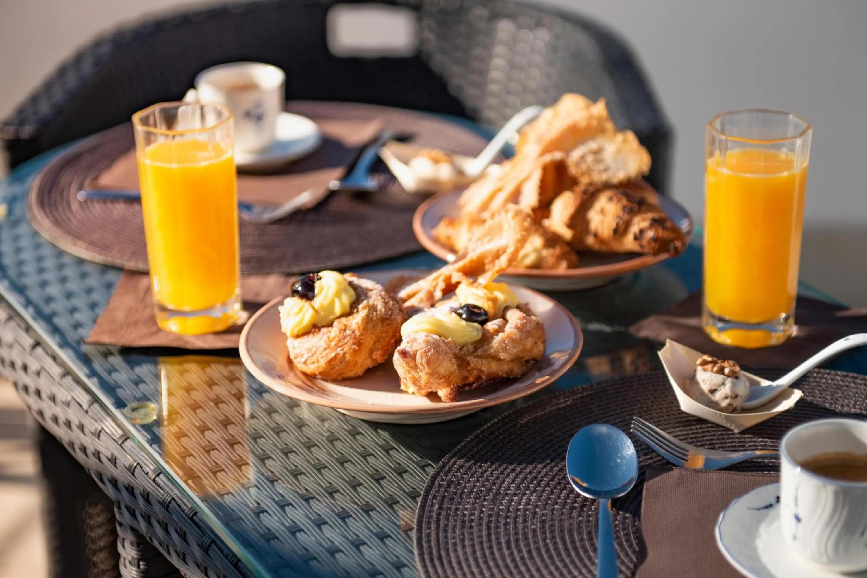 Food and drinks in B&B Casanita