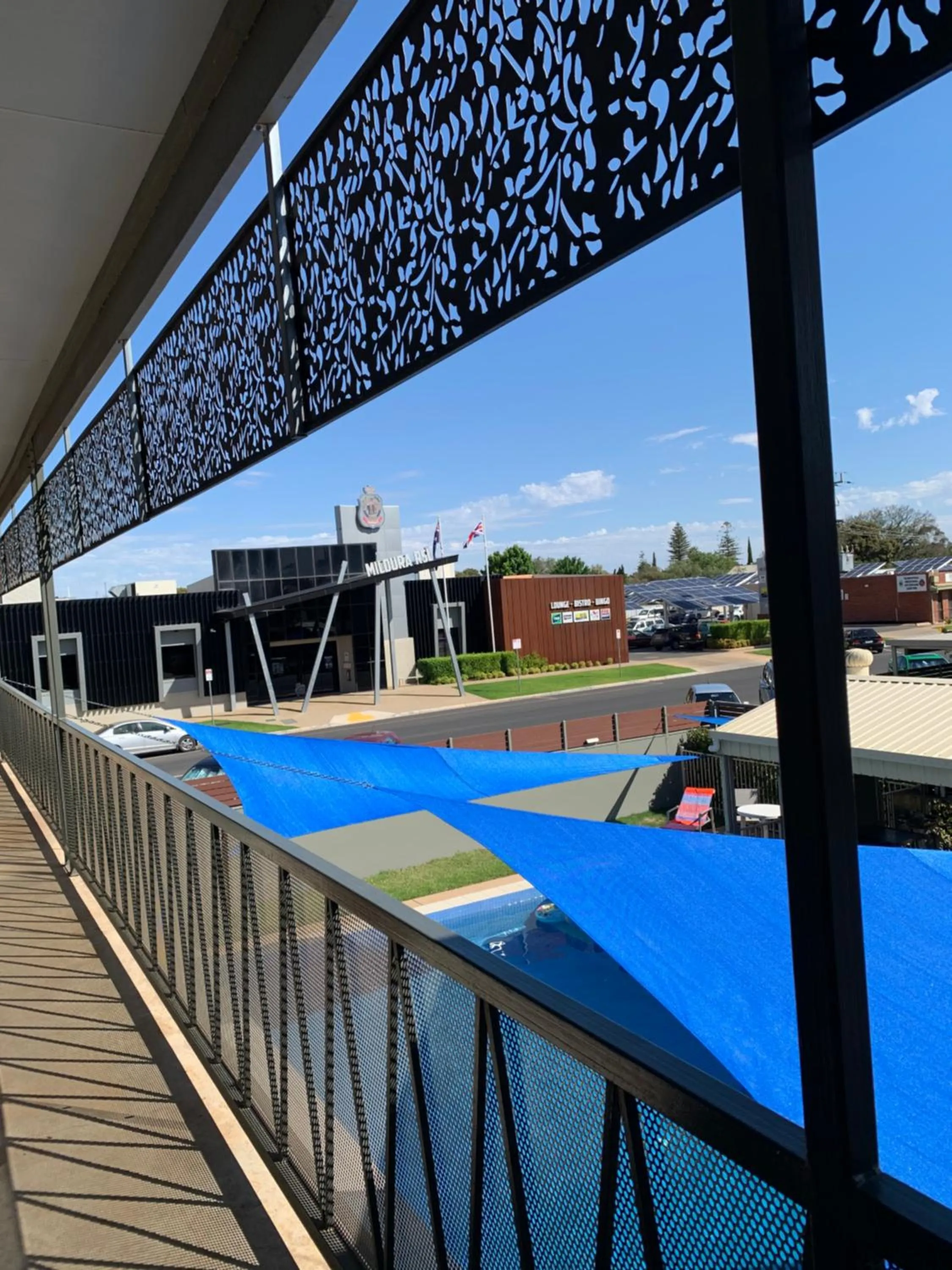 Balcony/Terrace in Central Motel Mildura
