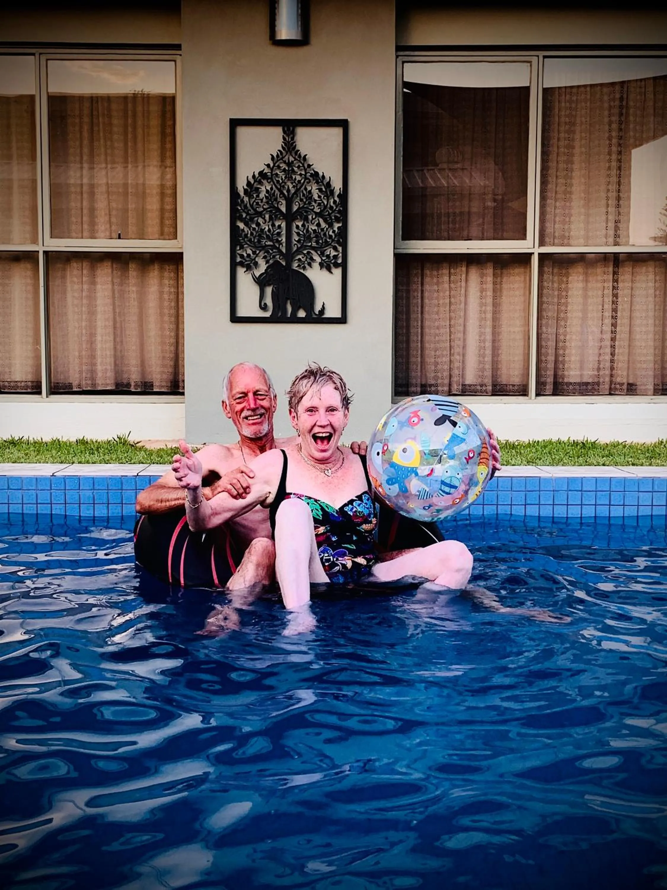 Swimming pool in Central Motel Mildura