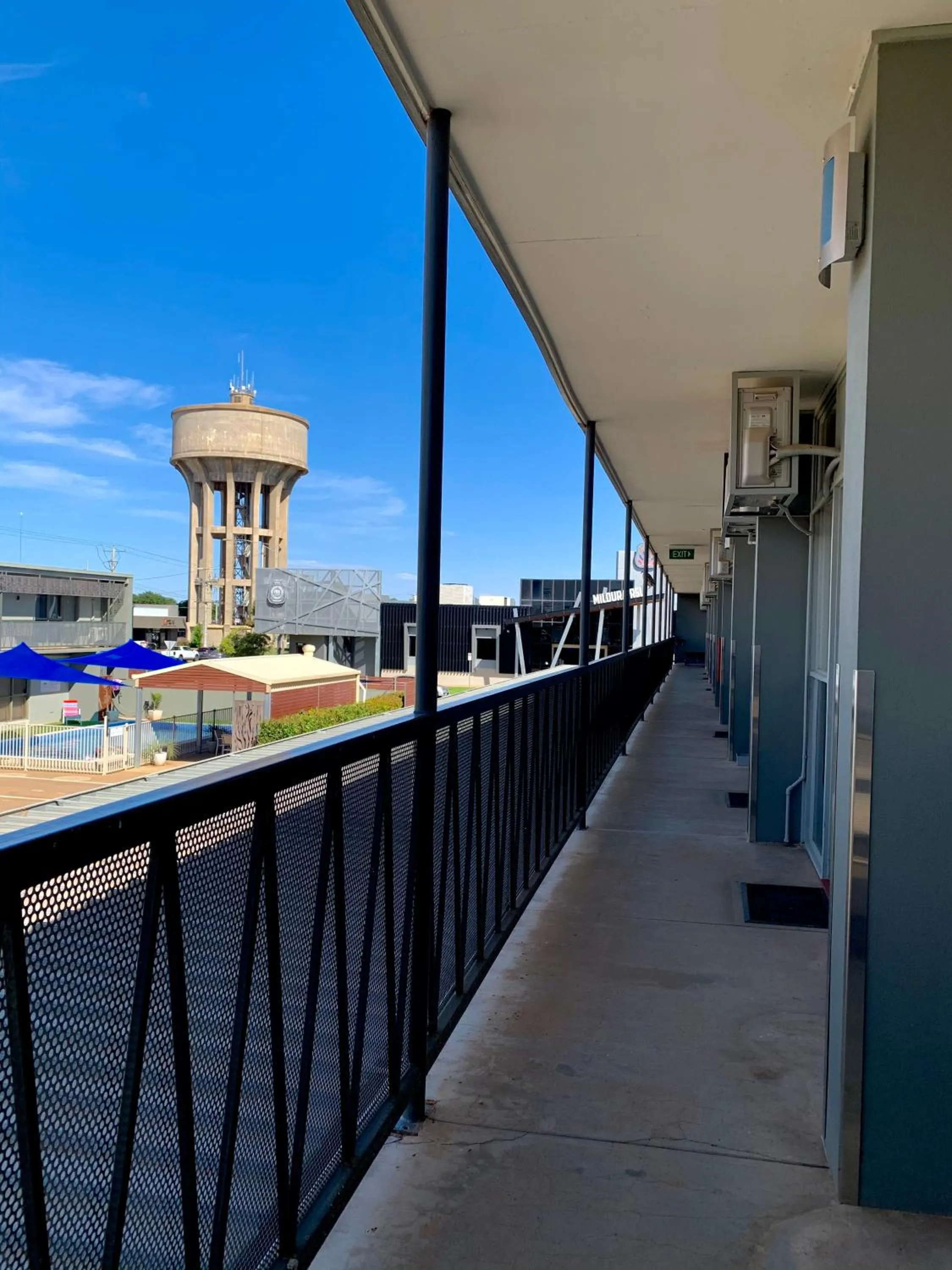 Balcony/Terrace in Central Motel Mildura
