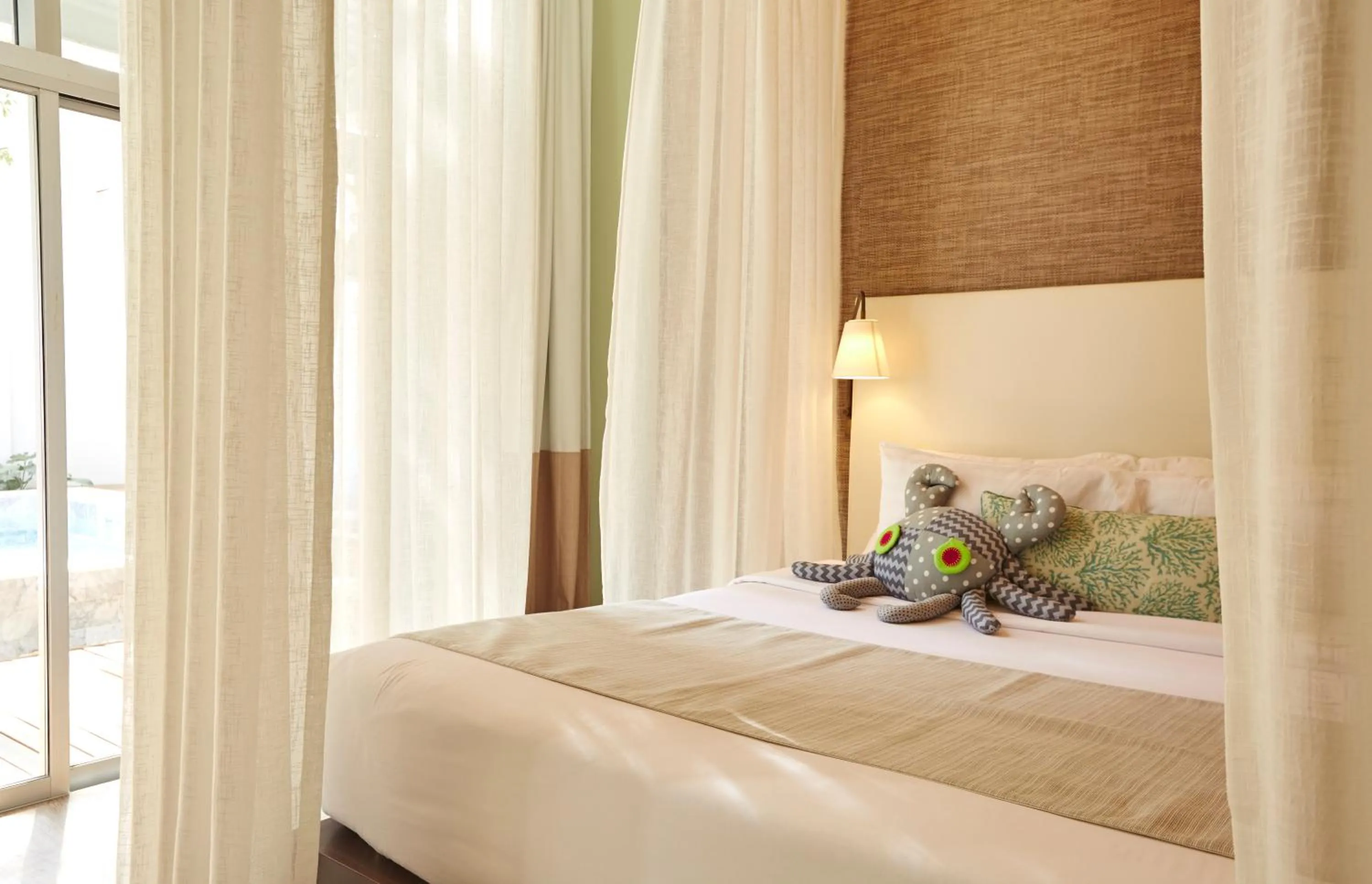 Bed in Veranda Pool Villas & Suite Hua Hin Cha Am