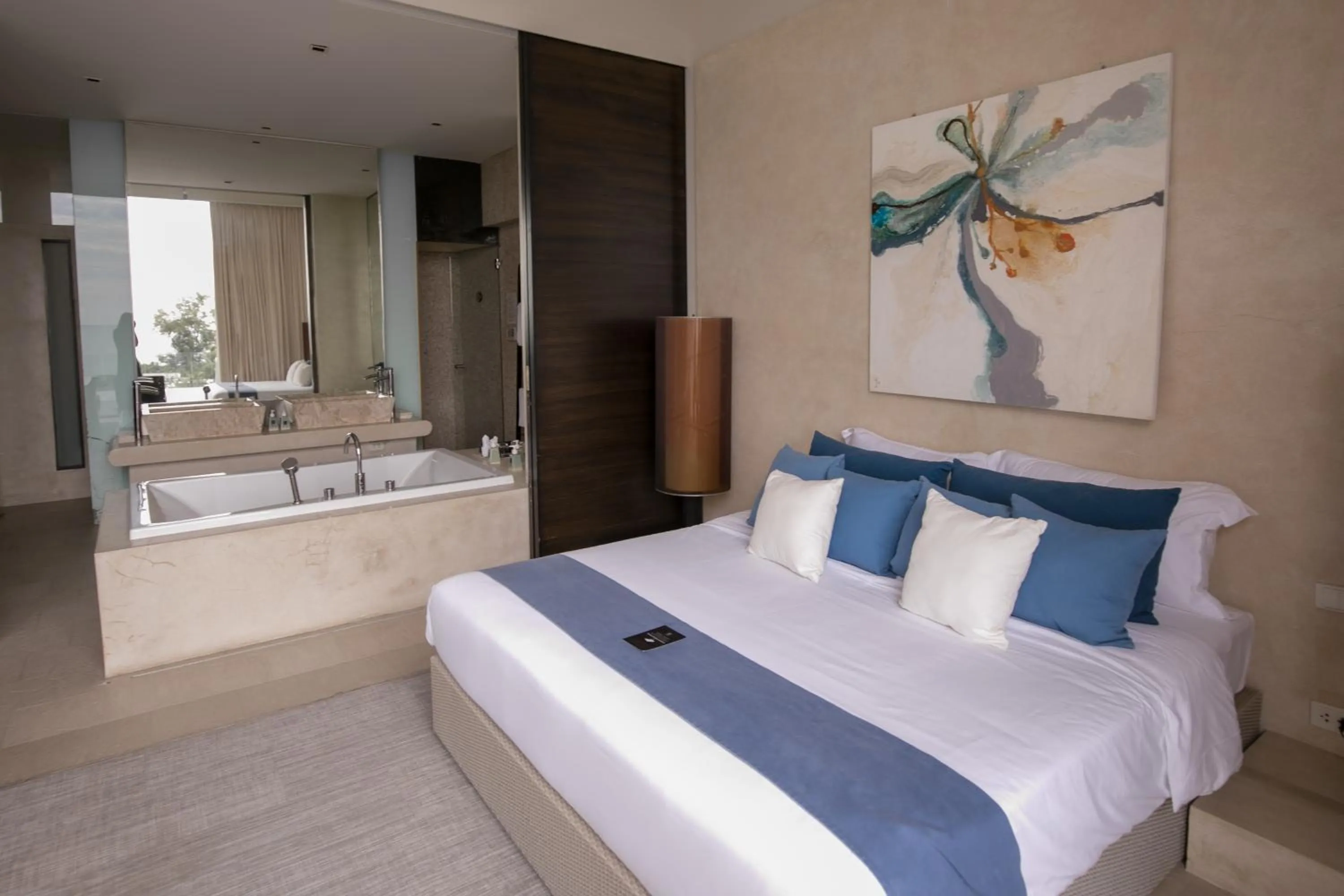 Bed in Veranda Pool Villas & Suite Hua Hin Cha Am