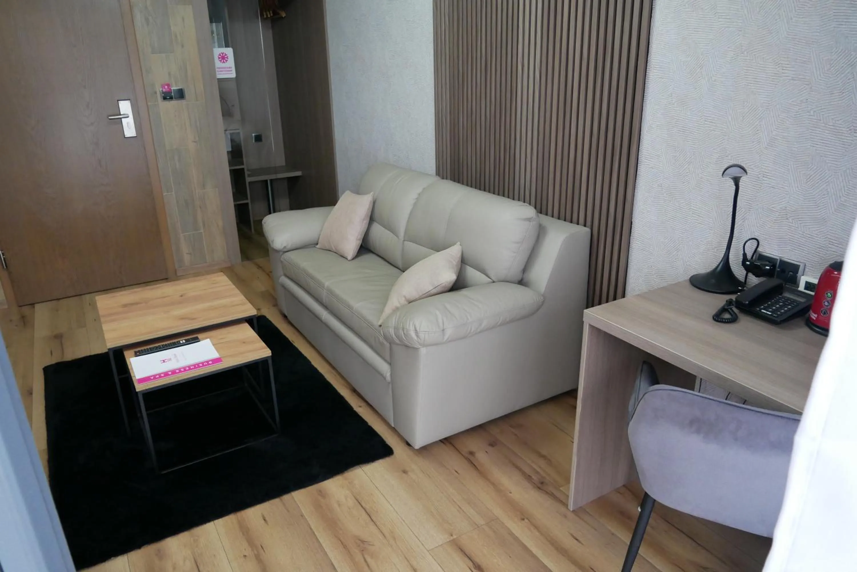 Seating area in Hotel Oskar Business & Spa