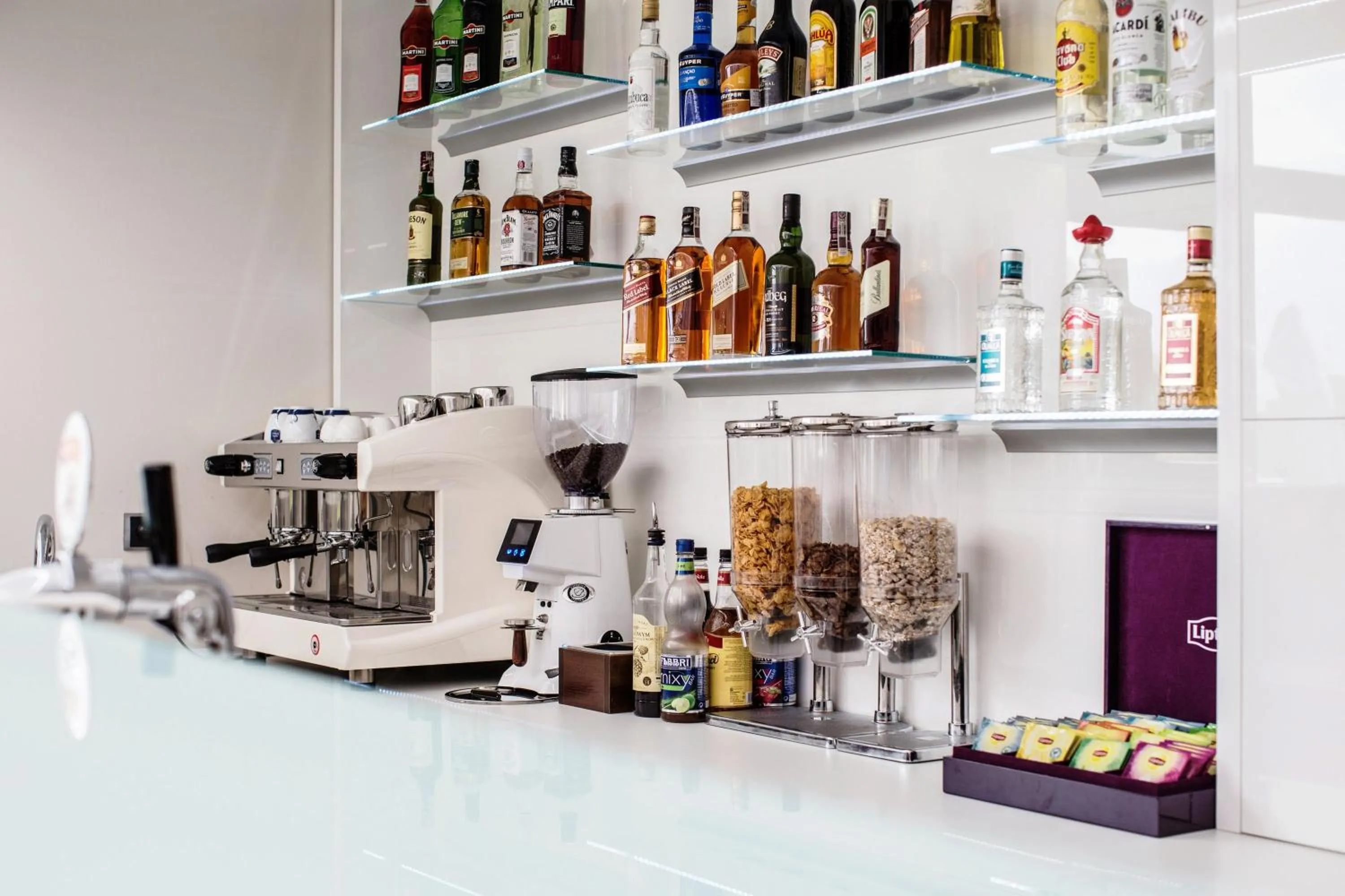 Lounge or bar in Hotel Oskar Business & Spa