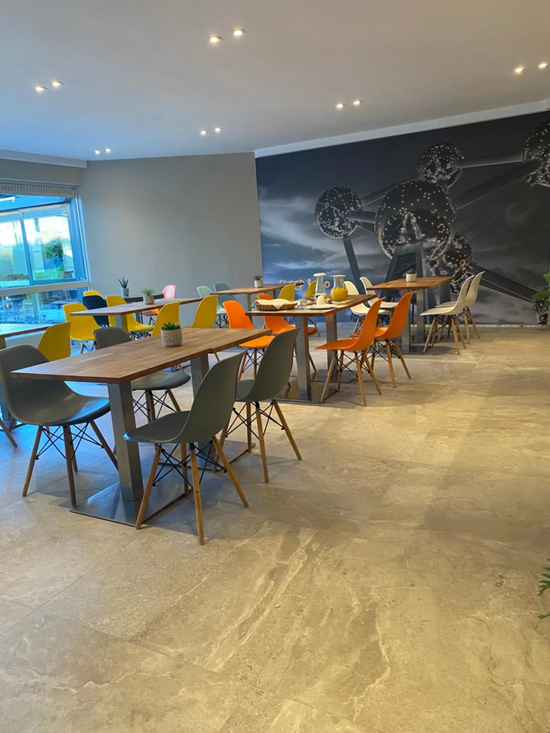 Seating area in Sleep & Go Brussels Expo Hotel