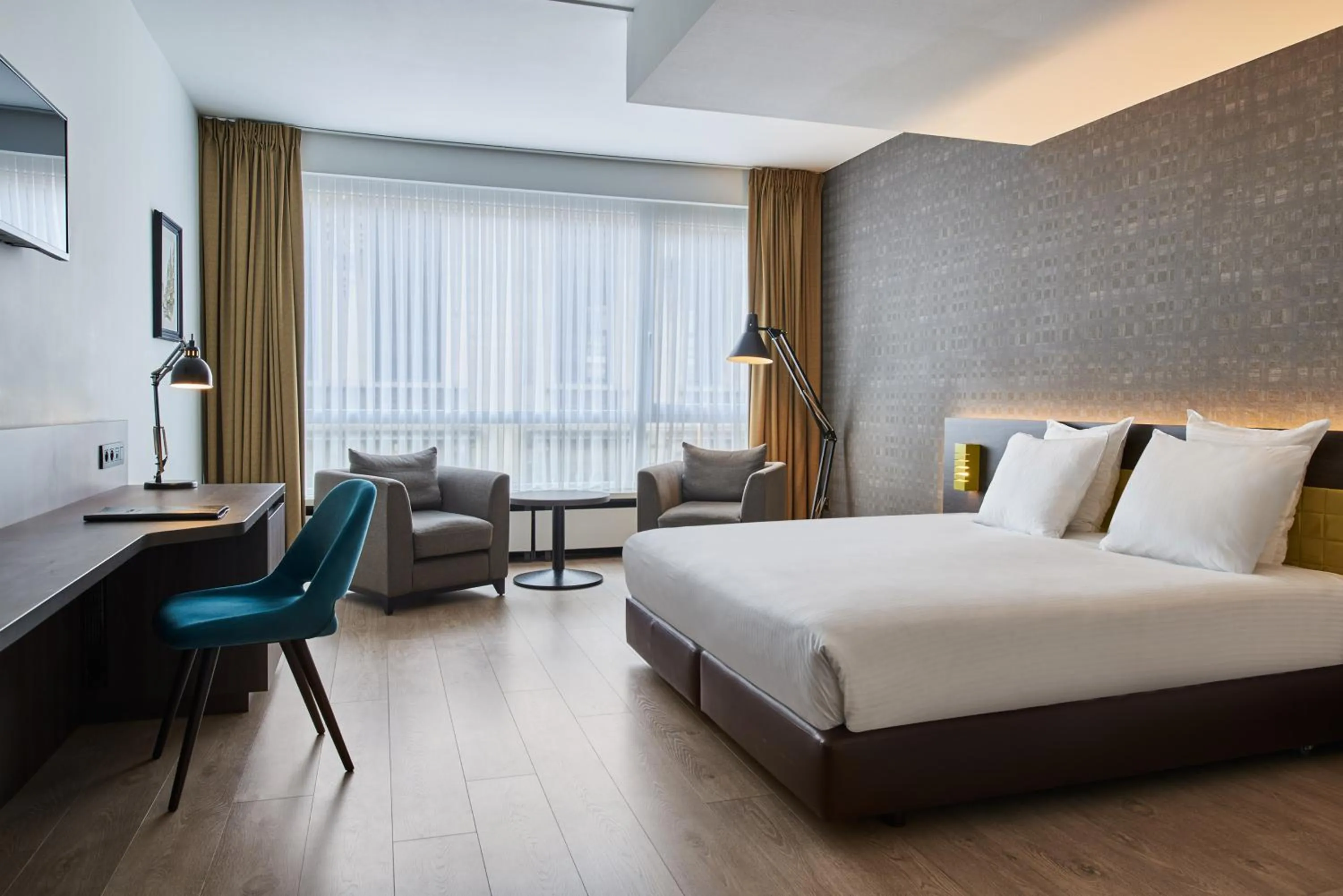 Bed in Theater Hotel