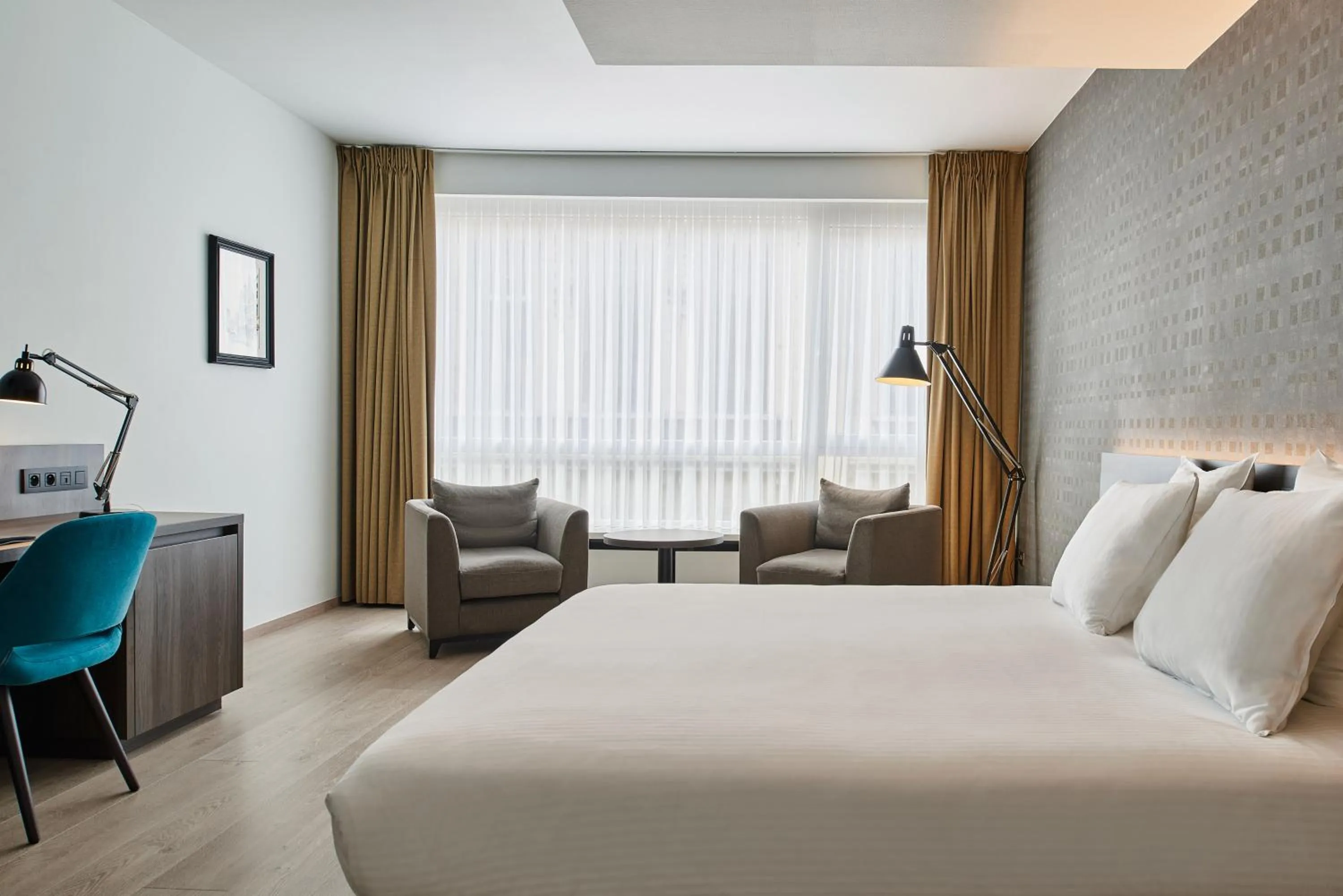 Bed in Theater Hotel