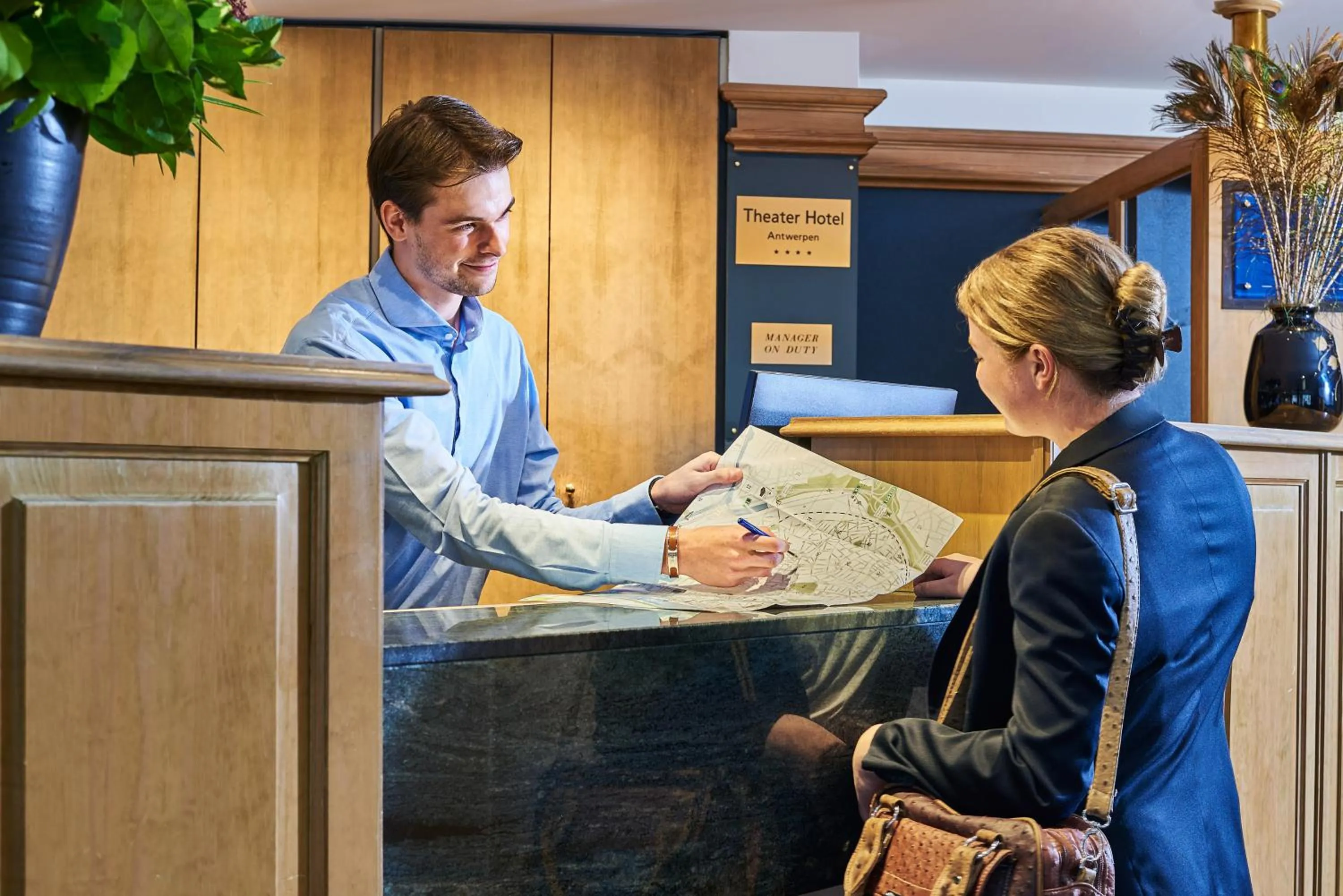 Staff in Theater Hotel