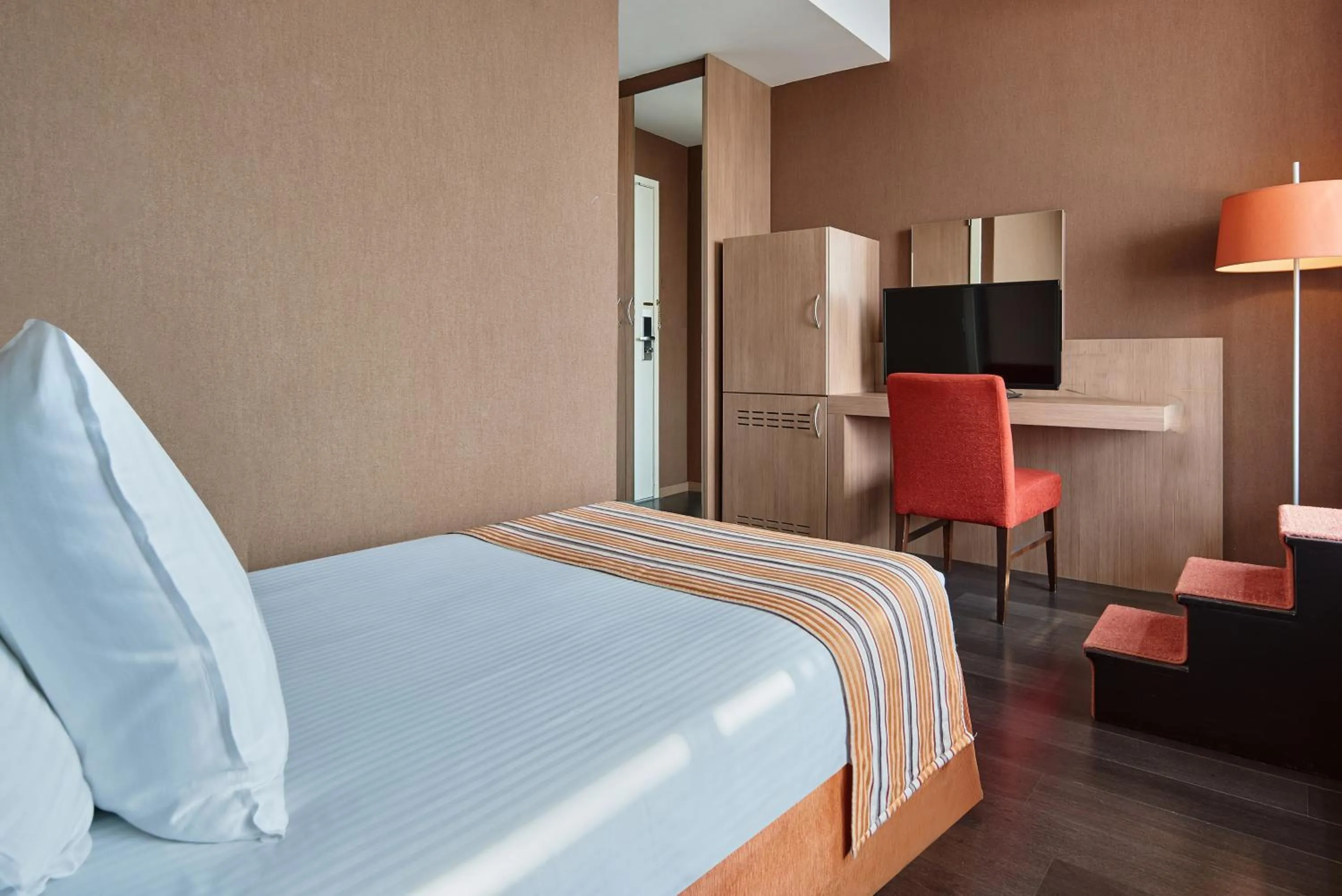 Bed in Theater Hotel