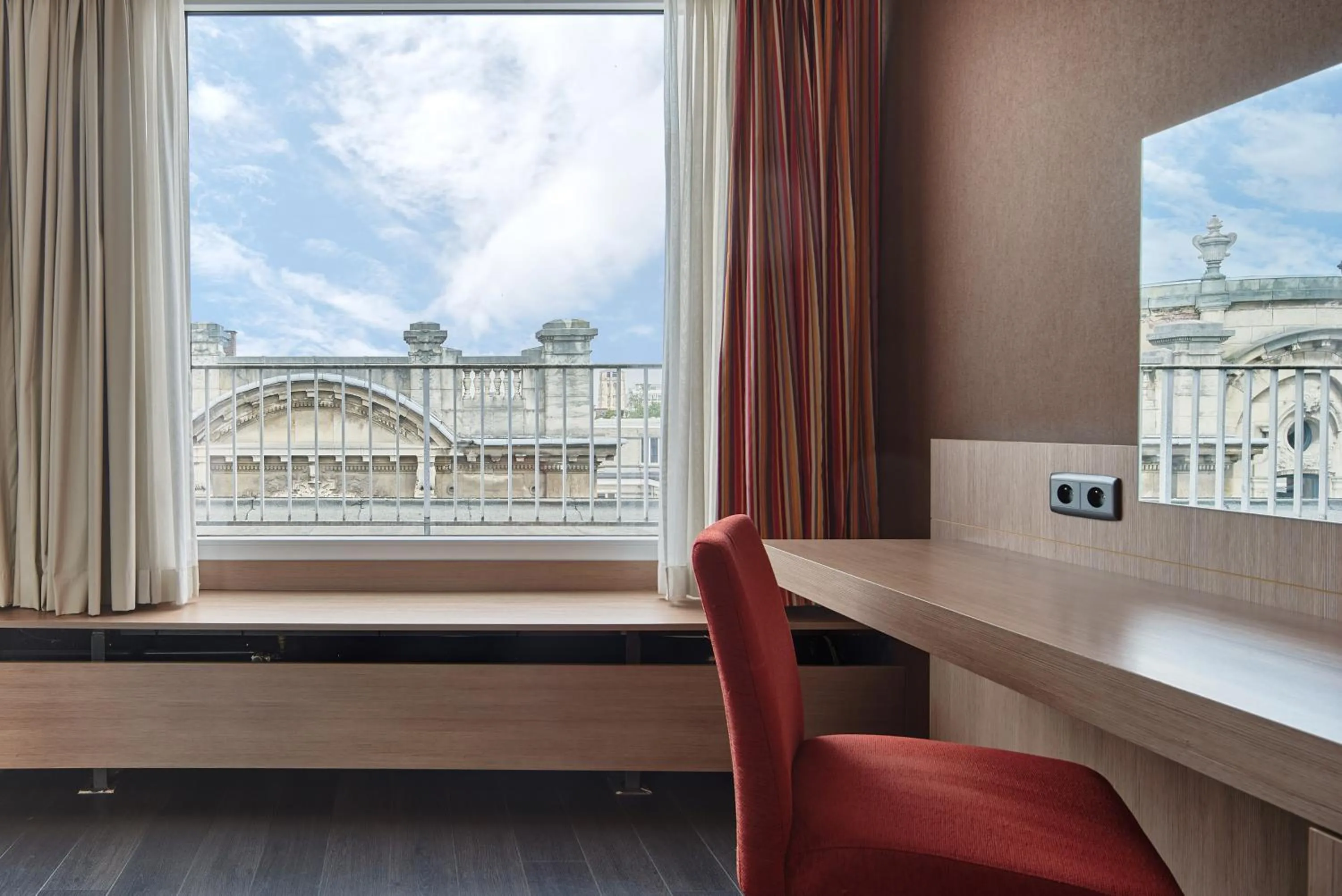 Seating area in Theater Hotel