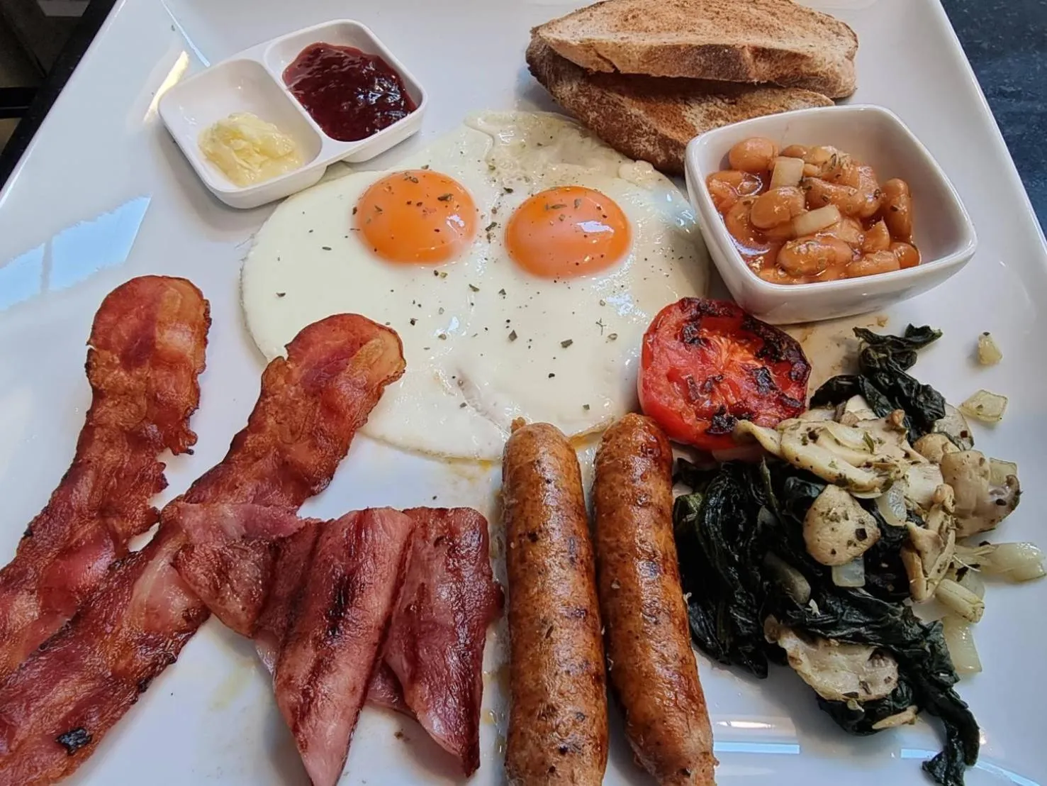 Breakfast in P168 Hostel Samui