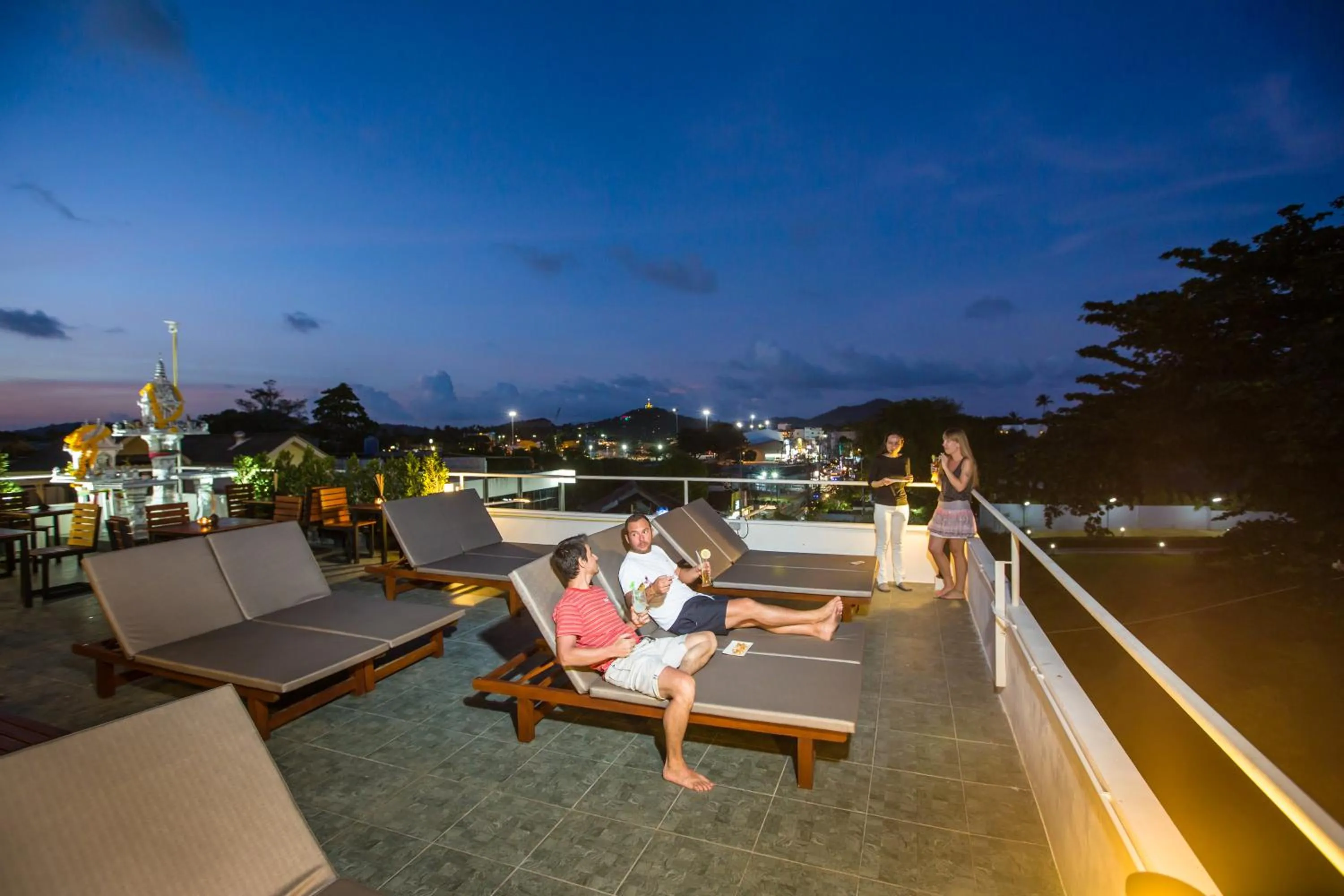 Area and facilities in P168 Hostel Samui