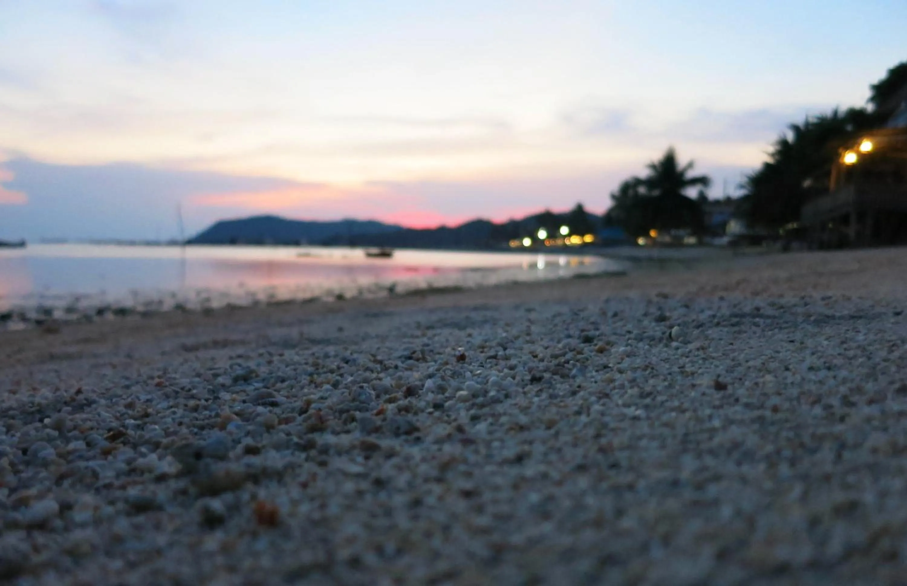 Beach in P168 Hostel Samui