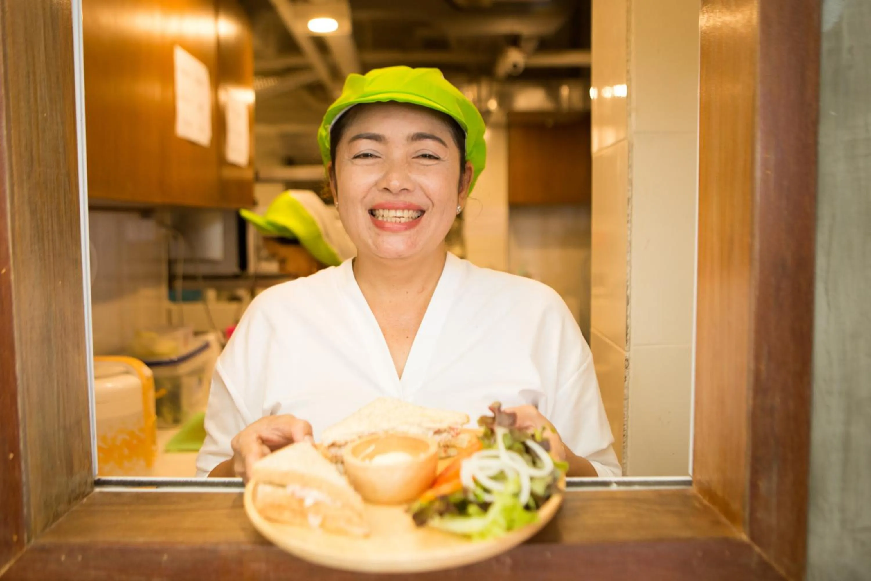 Food and drinks in P168 Hostel Samui