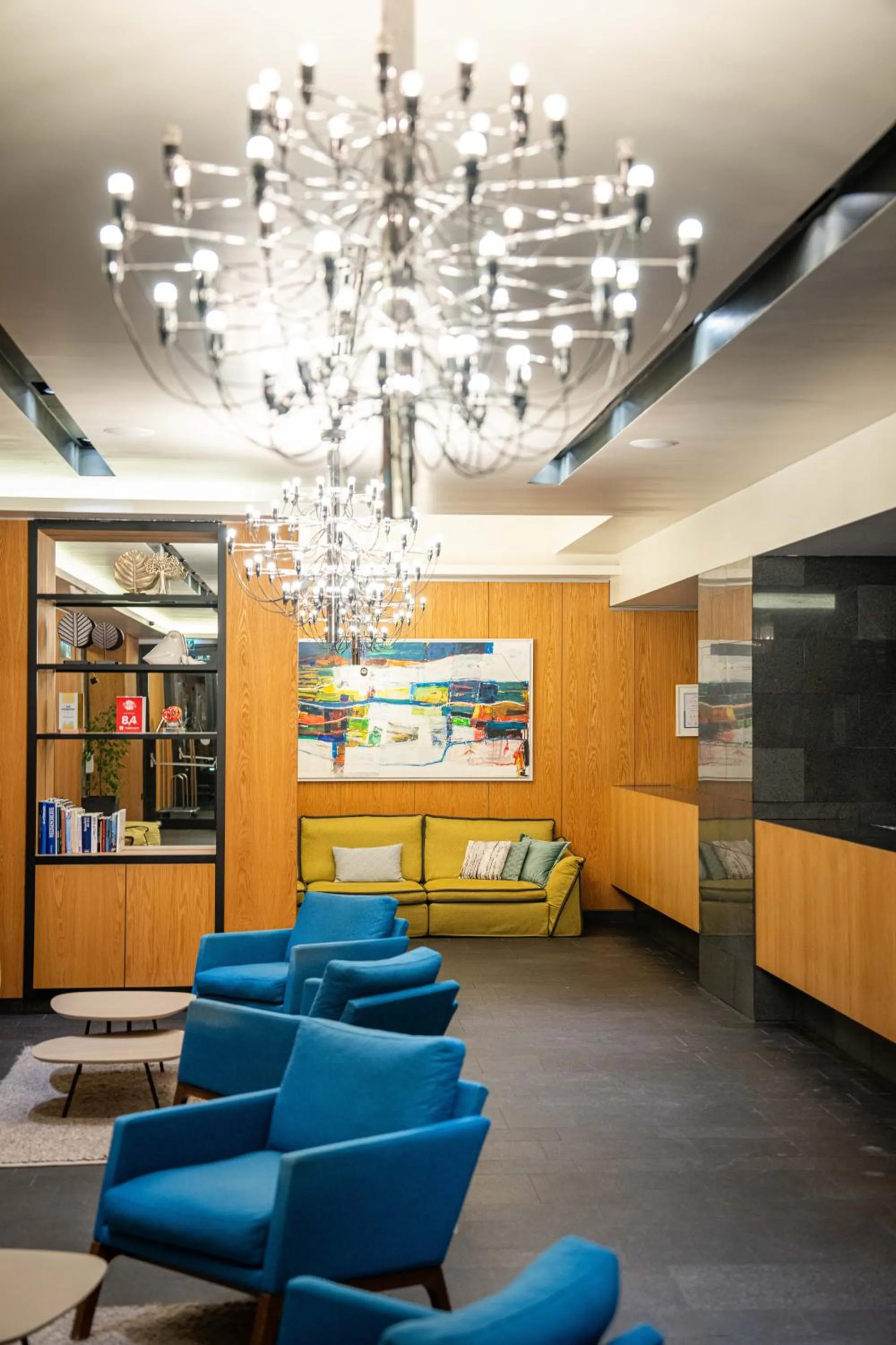 Lobby or reception in HVD Grand Hotel Suhl Business & Leisure