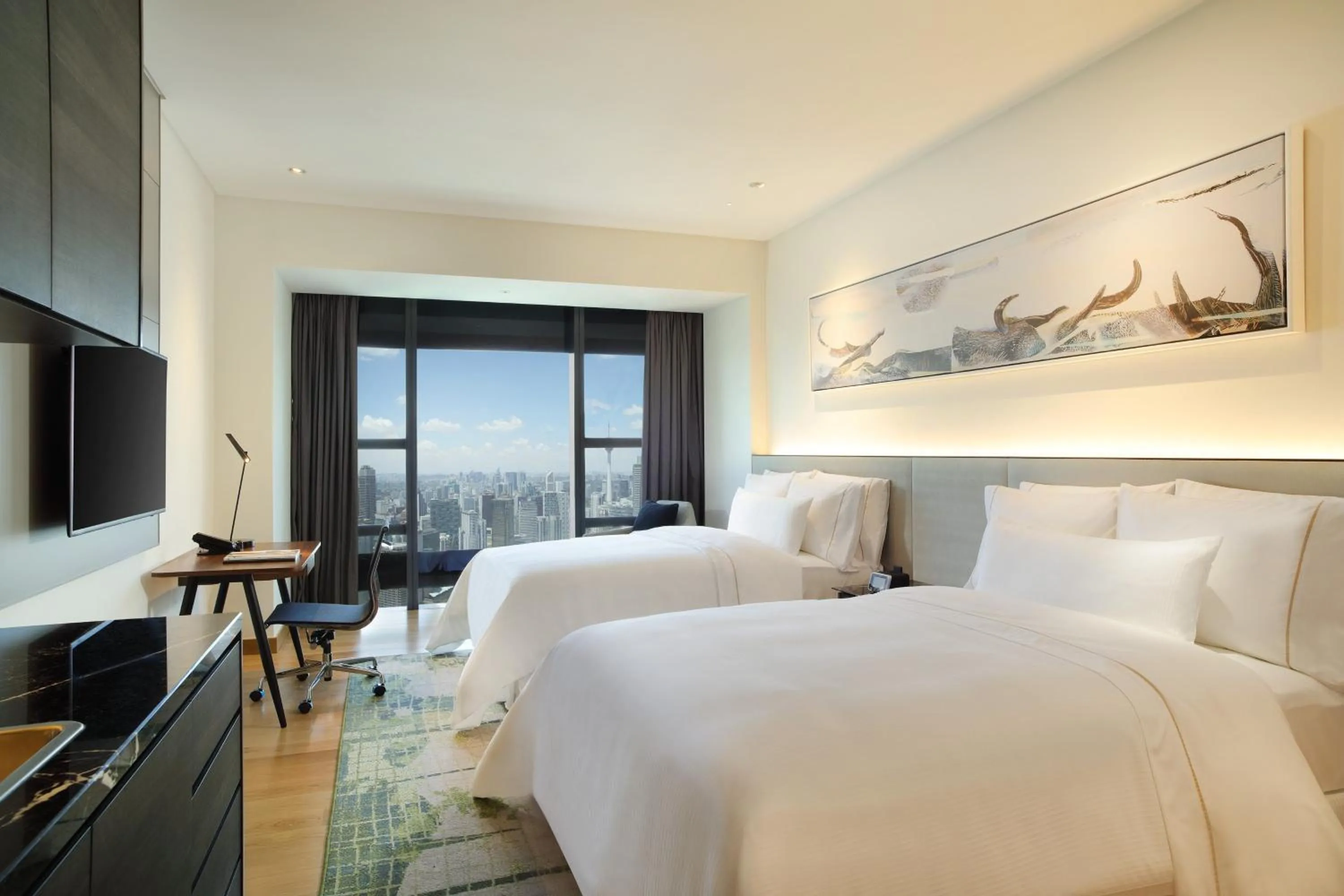 Photo of the whole room, Bed in Element Kuala Lumpur