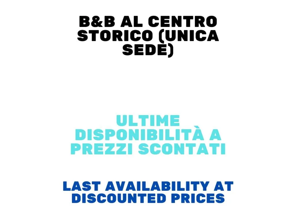 B&B al Centro Storico