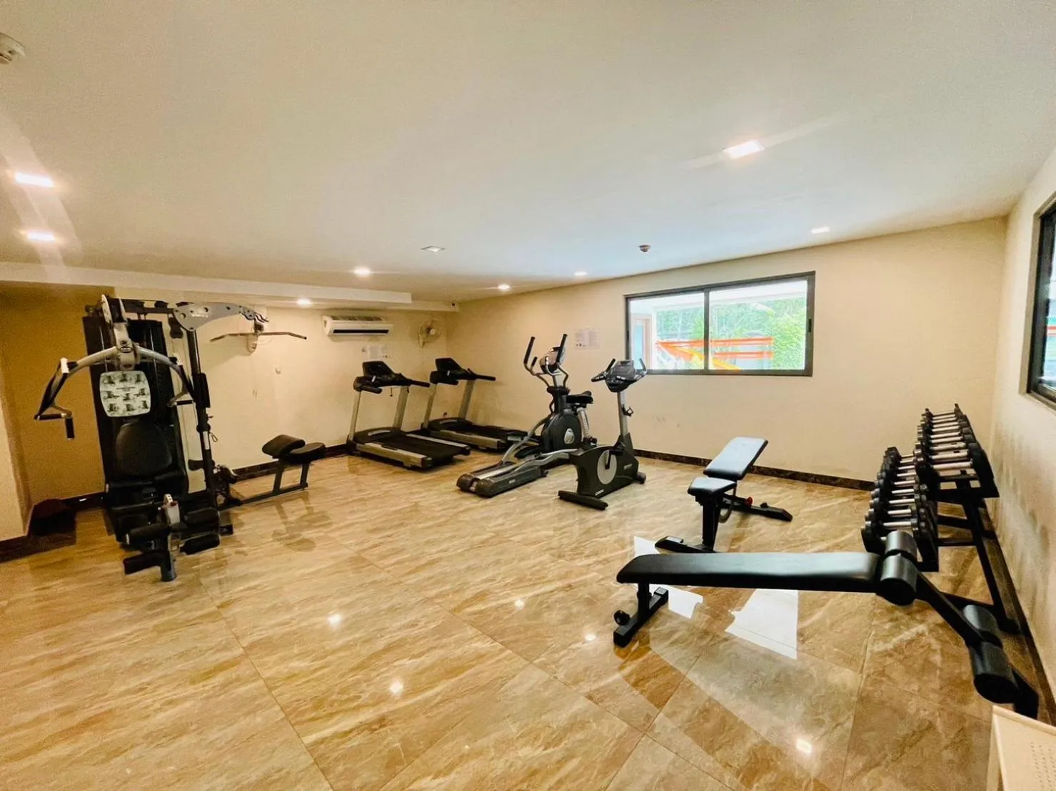 Fitness centre/facilities in Club Royal Wongamat by Pattaya Sunny Rentals