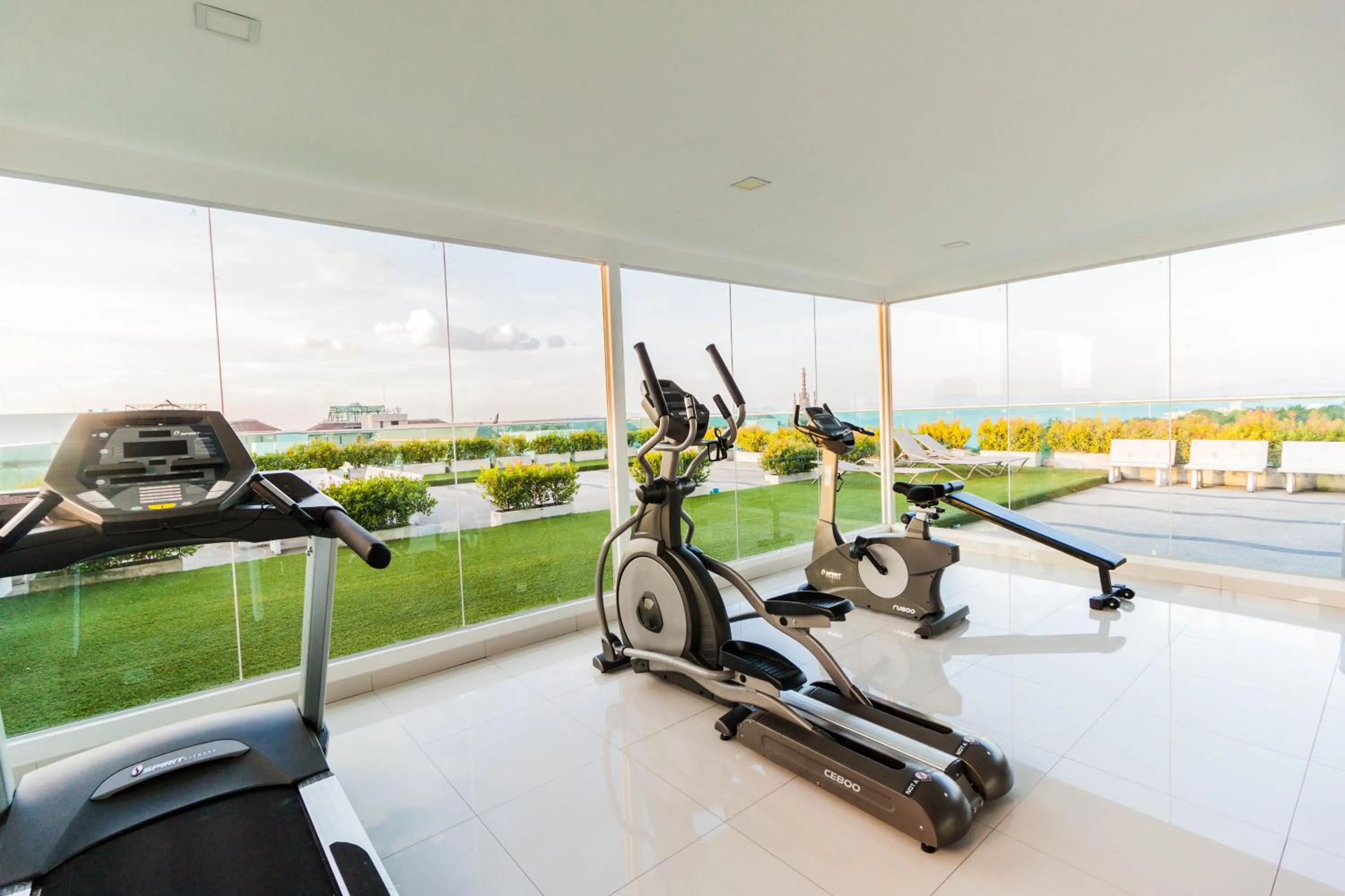 Fitness centre/facilities in Club Royal Wongamat by Pattaya Sunny Rentals